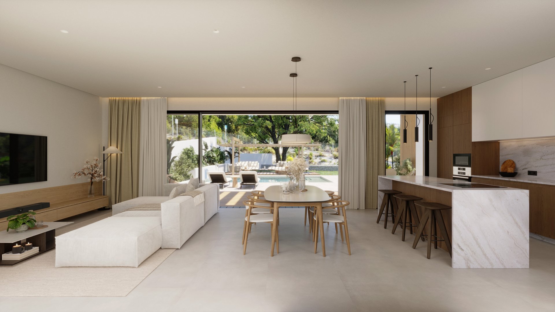 Obra nueva - Chalets -
Golf Bahía