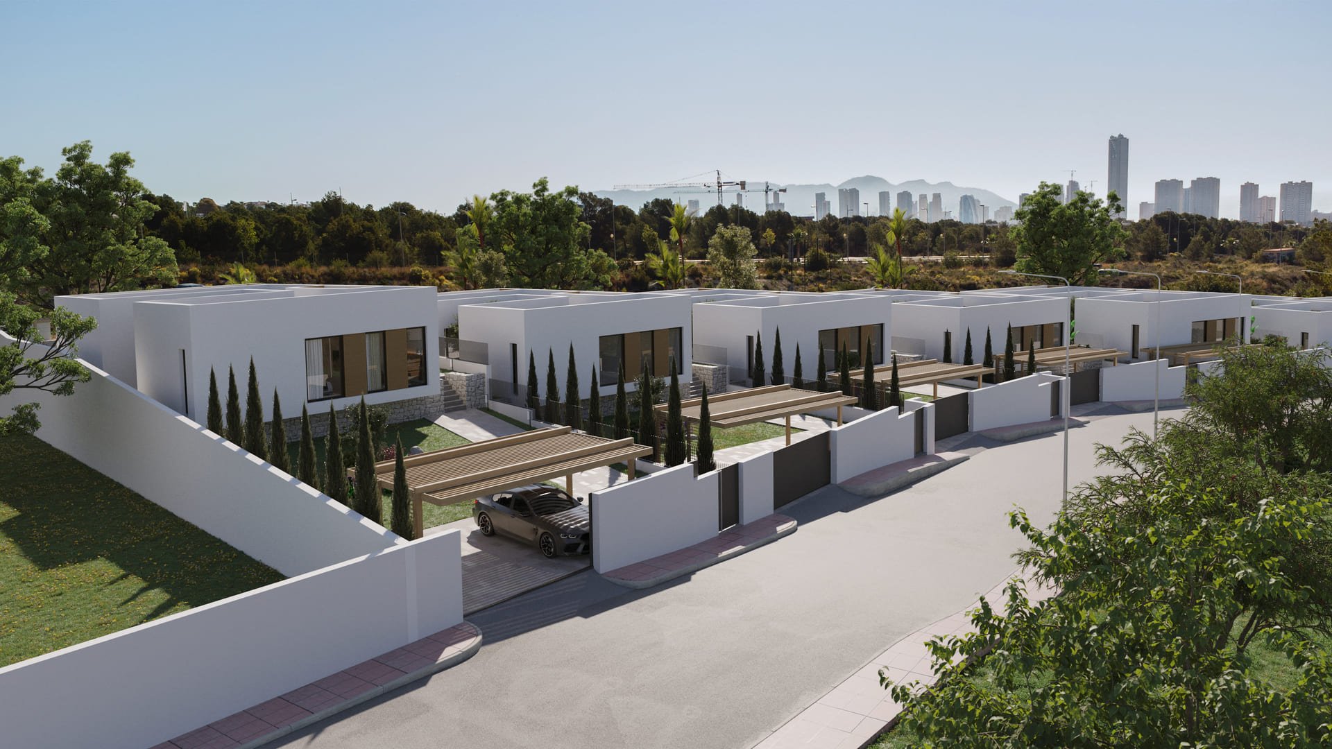 Obra nueva - Chalets -
Golf Bahía