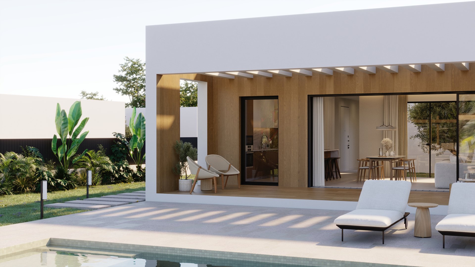 Obra nueva - Chalets -
Golf Bahía