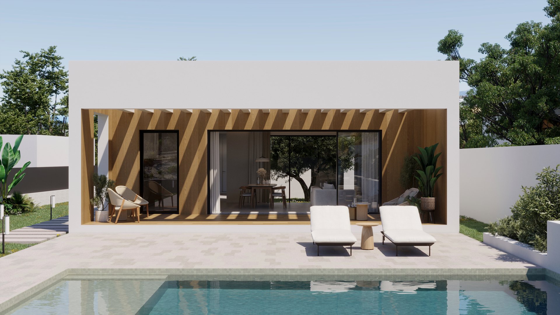 Obra nueva - Chalets -
Golf Bahía