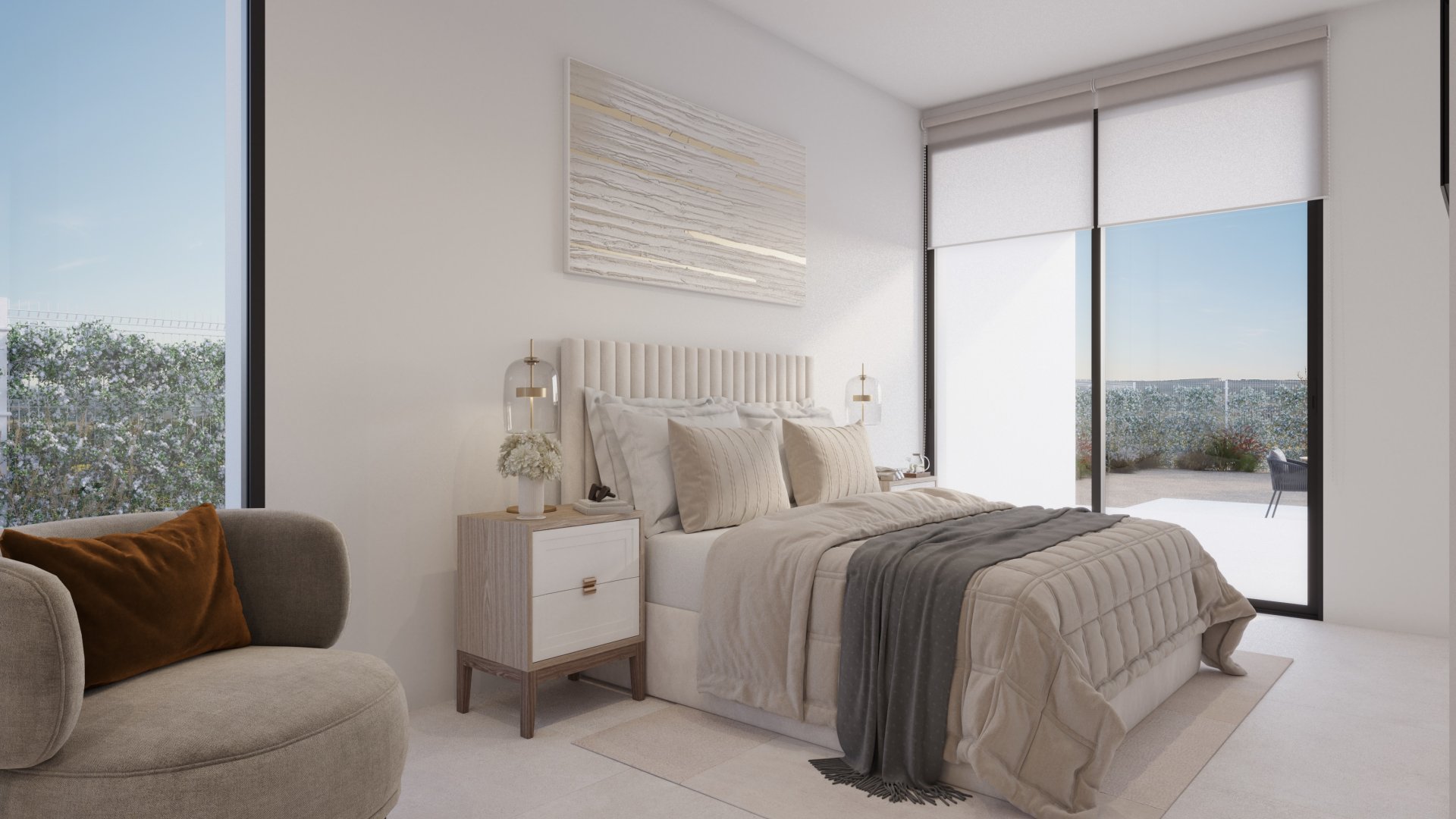 Obra nueva - Chalets -
Hacienda del Alamo Golf