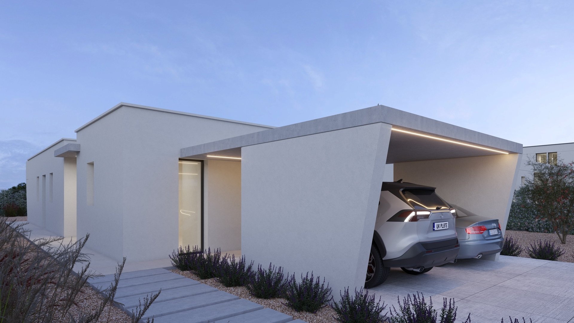 Obra nueva - Chalets -
Hacienda del Alamo Golf