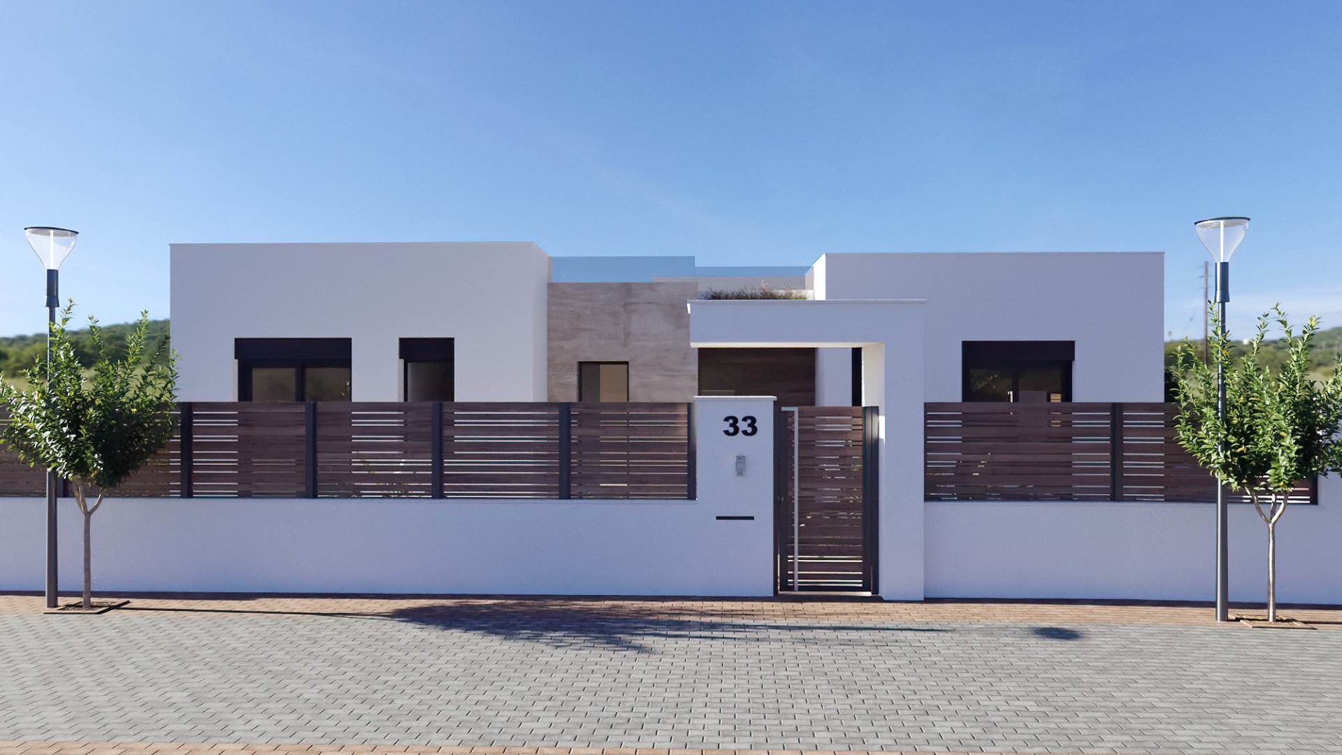 Obra nueva - Chalets -
Hacienda del Alamo Golf