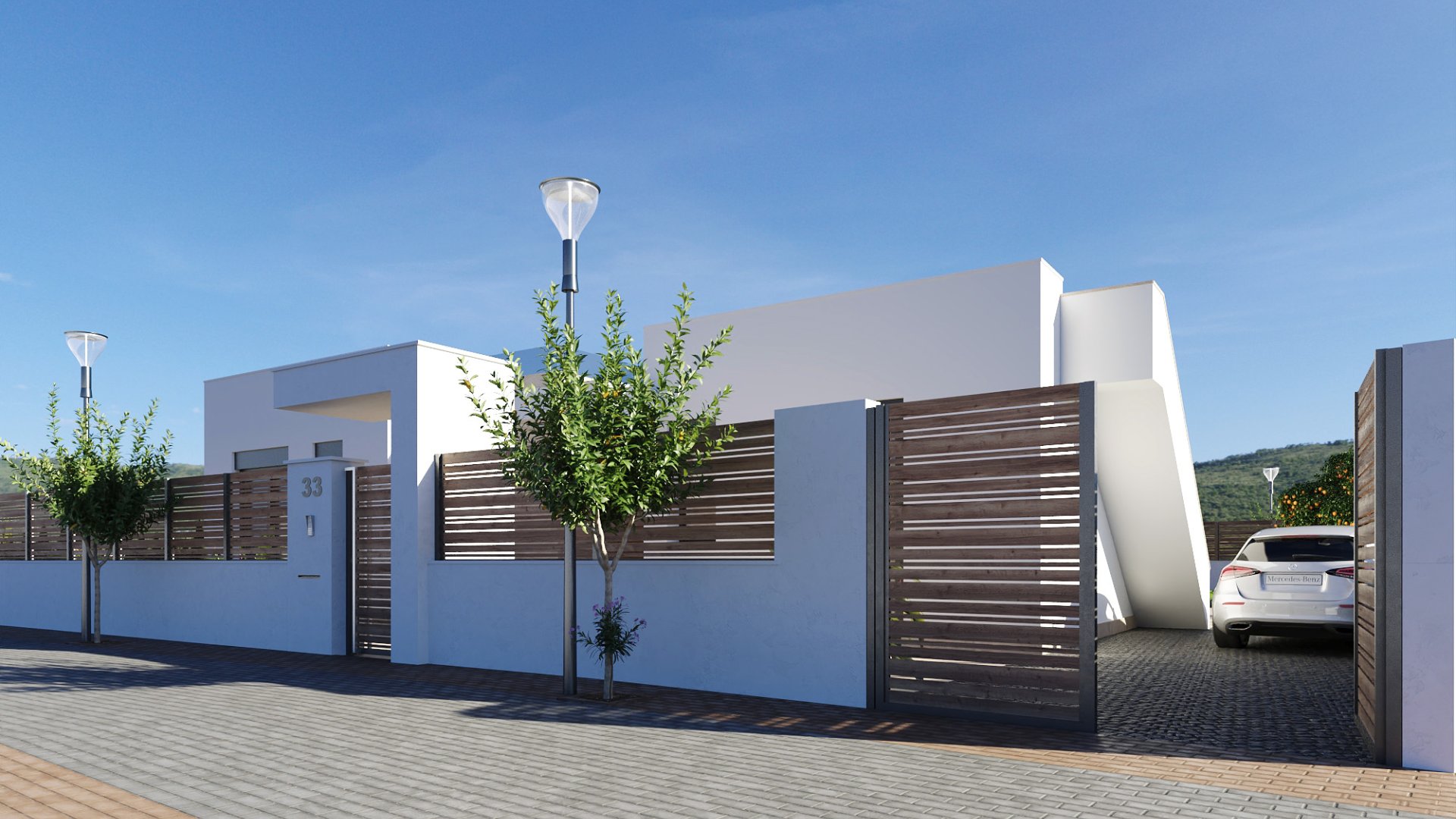 Obra nueva - Chalets -
Hacienda del Alamo Golf