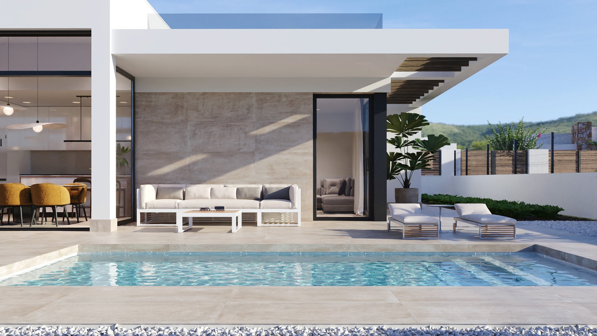 Obra nueva - Chalets -
Hacienda del Alamo Golf
