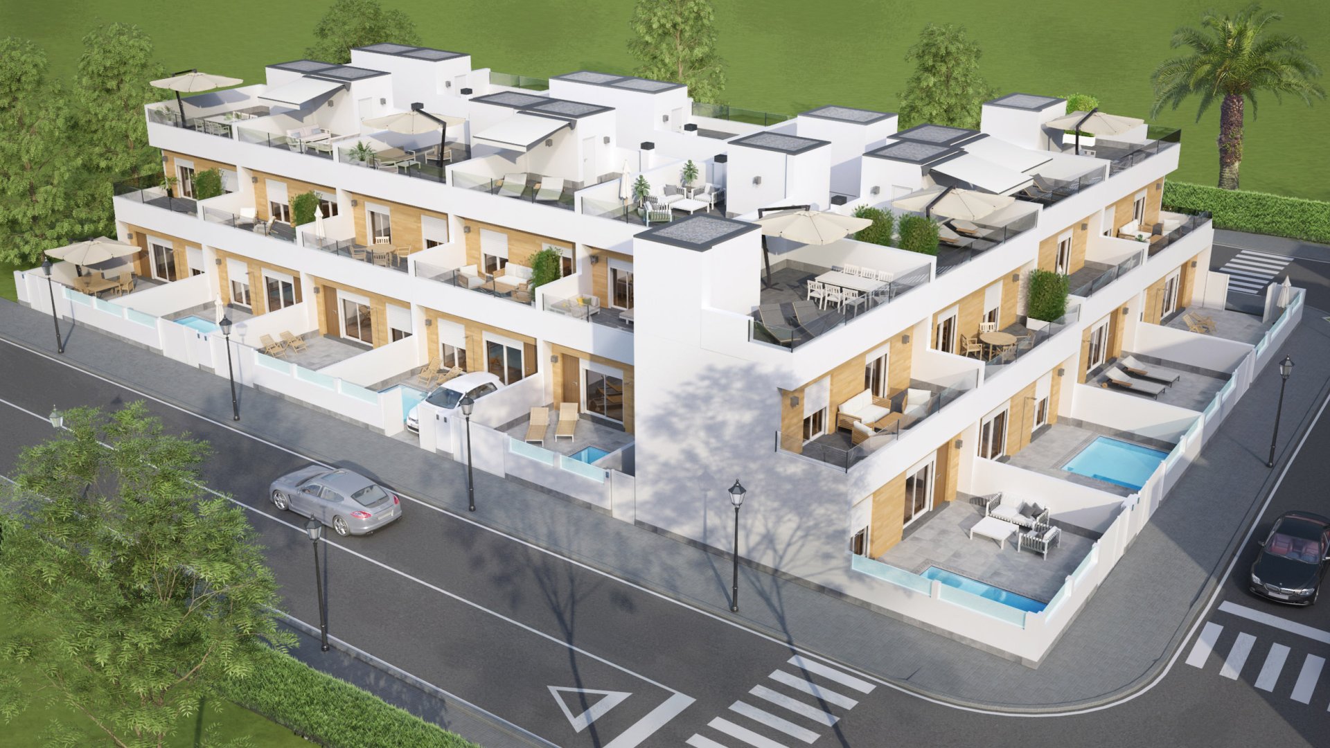 Obra nueva - Chalets -
Jerónimo y Avileses