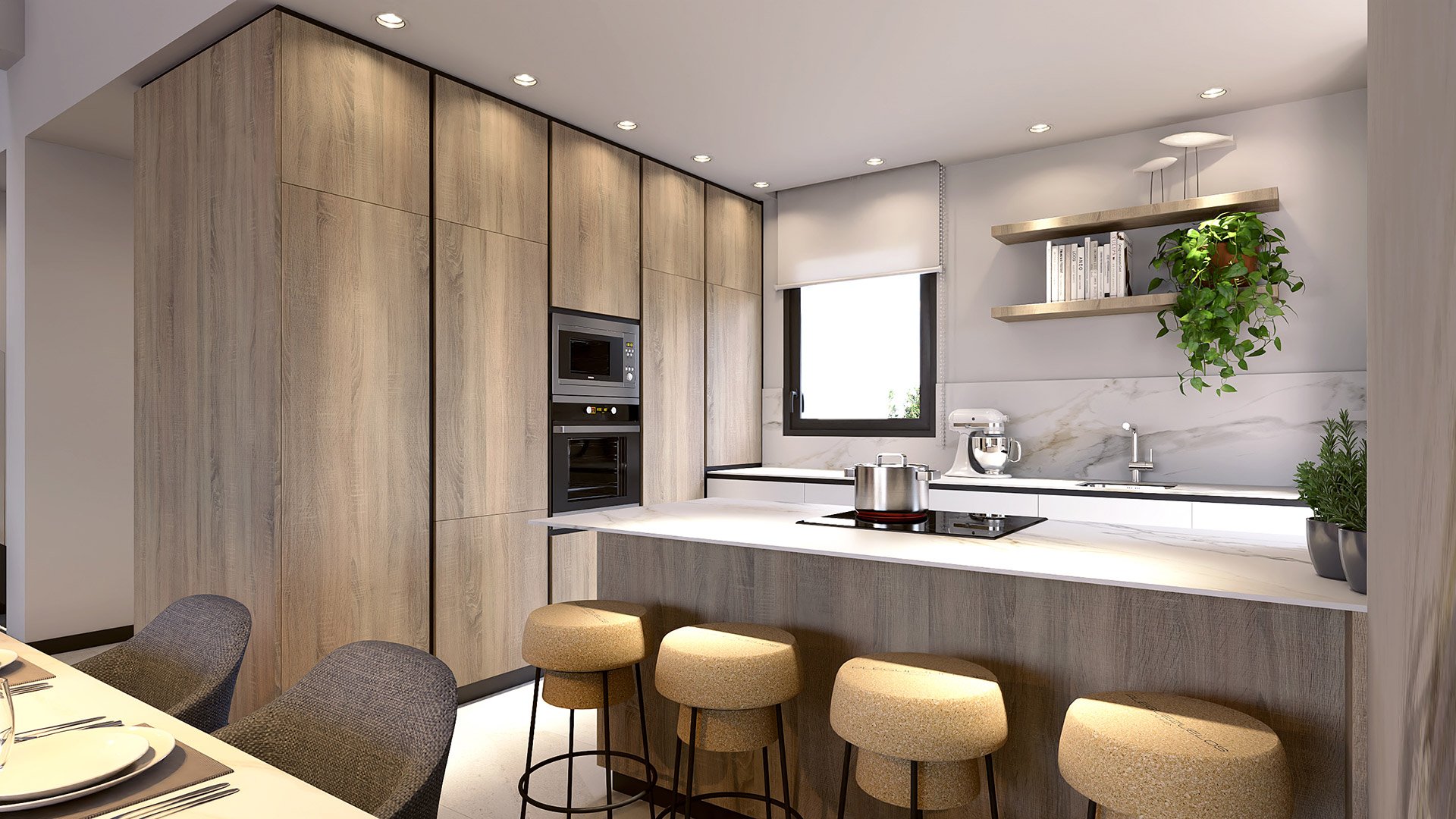 Obra nueva - Chalets -
La Finca Golf