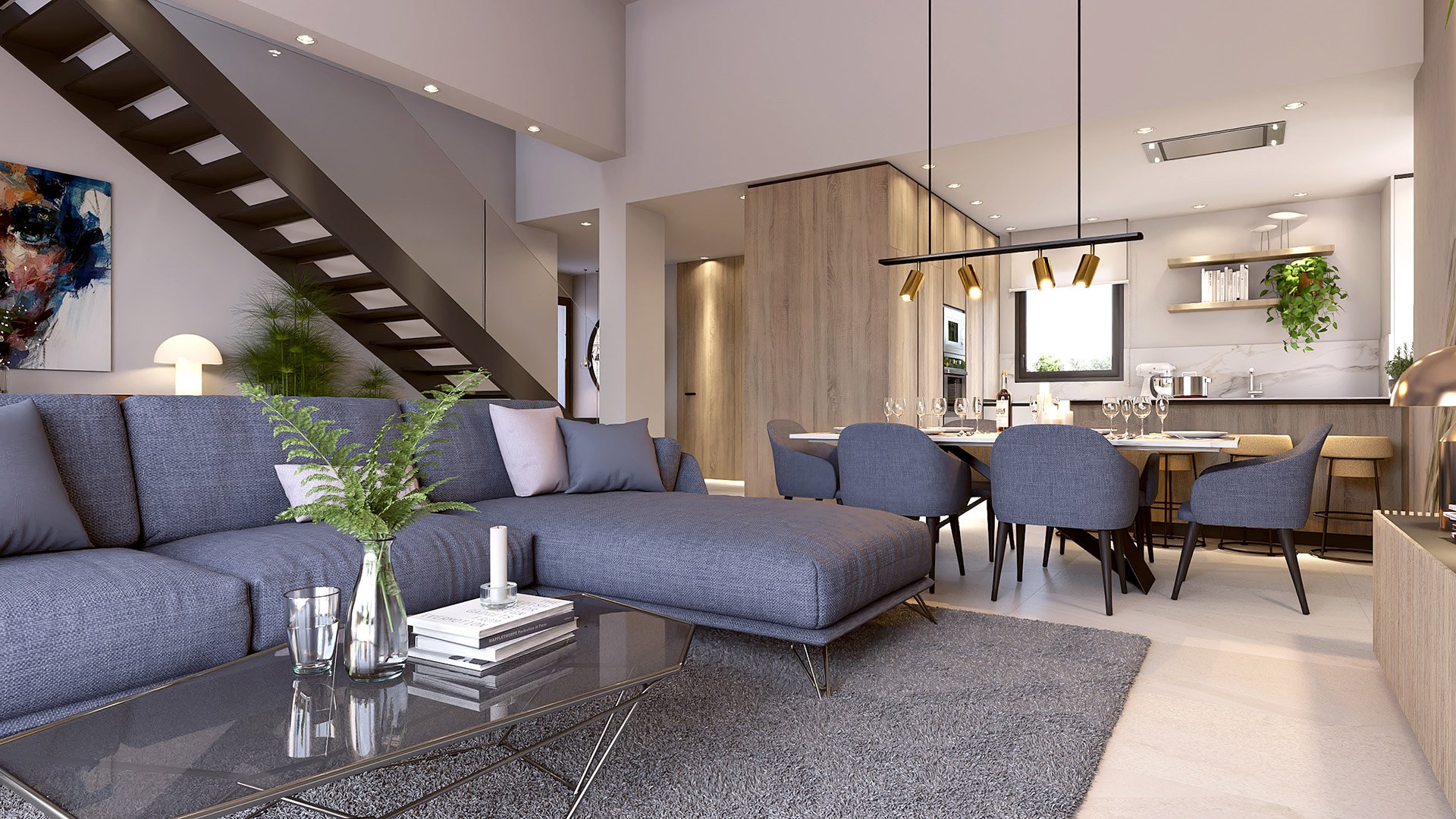 Obra nueva - Chalets -
La Finca Golf