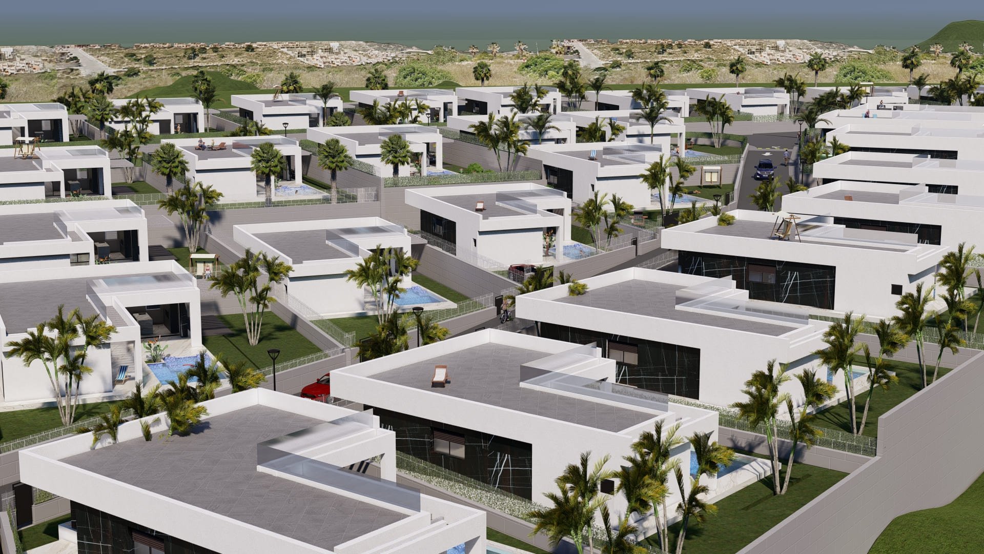 Obra nueva - Chalets -
La Finca Golf