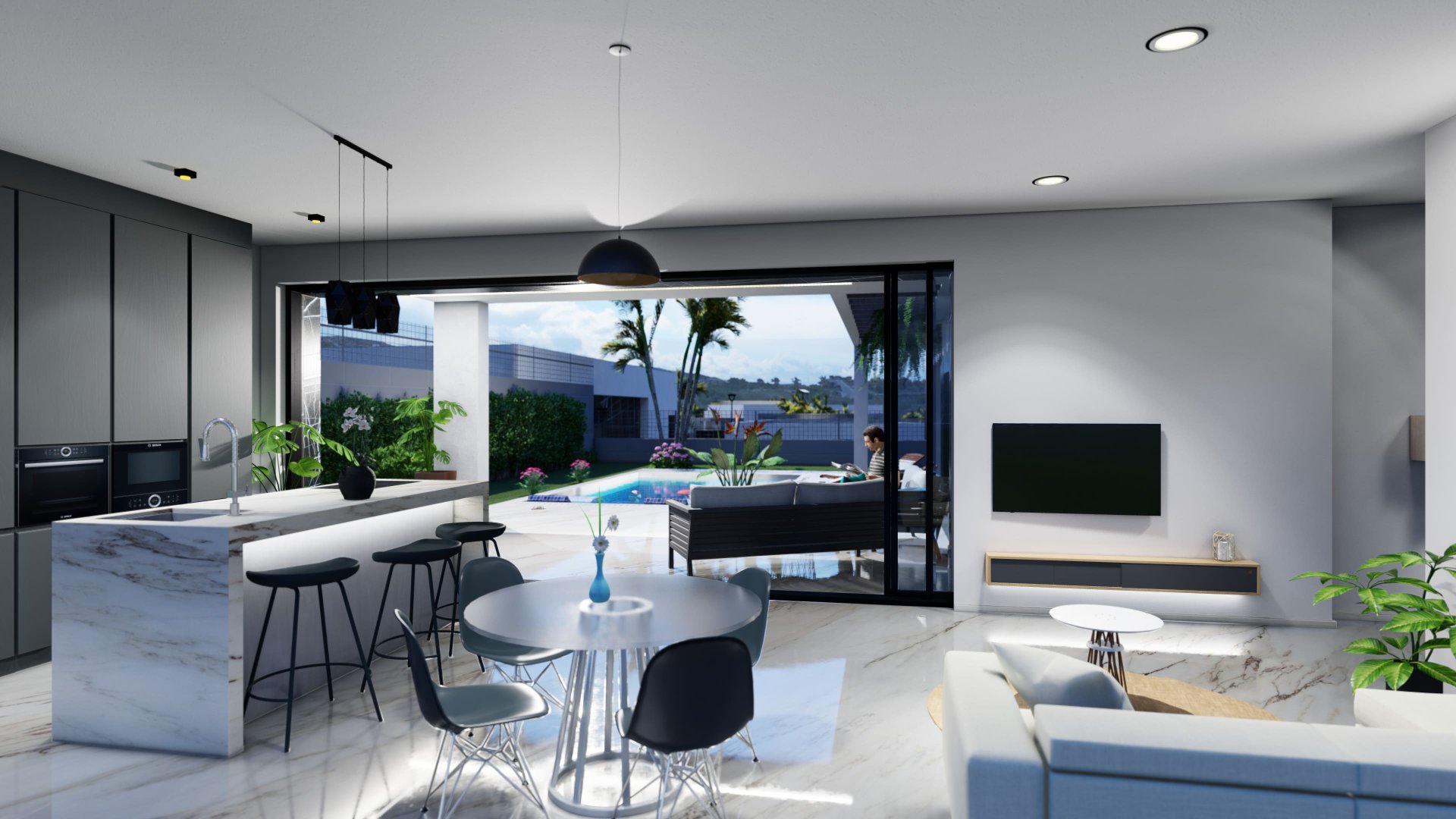 Obra nueva - Chalets -
La Finca Golf