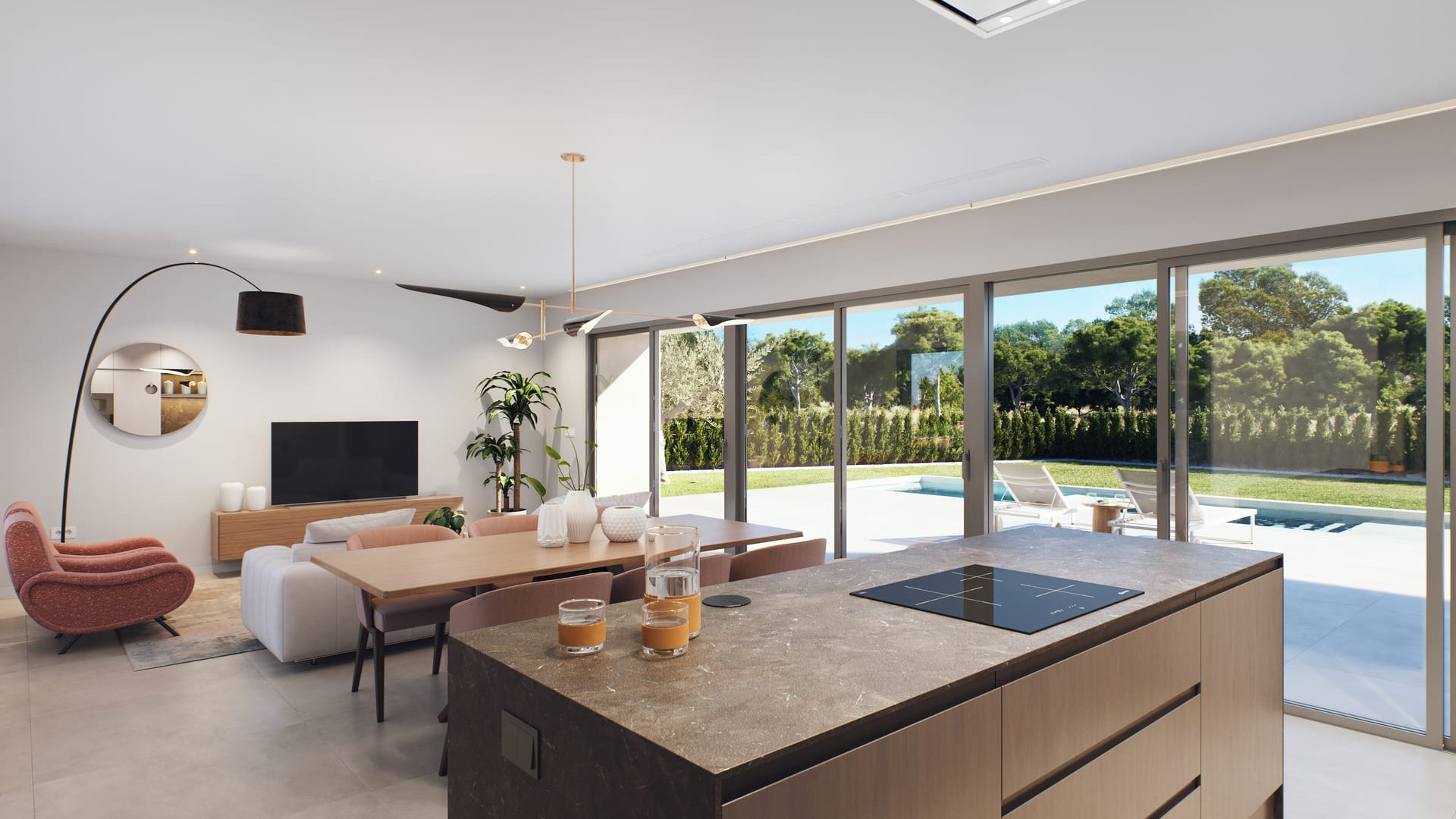 Obra nueva - Chalets -
Las Colinas Golf