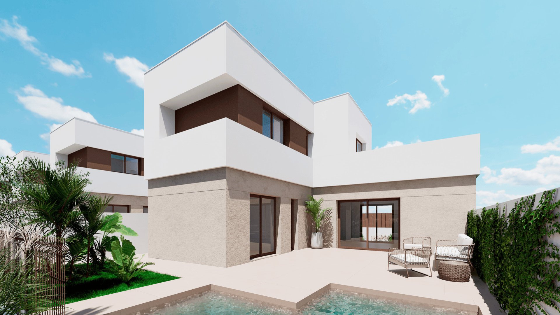 Obra nueva - Chalets -
Los Alcazares - Los Alcázares