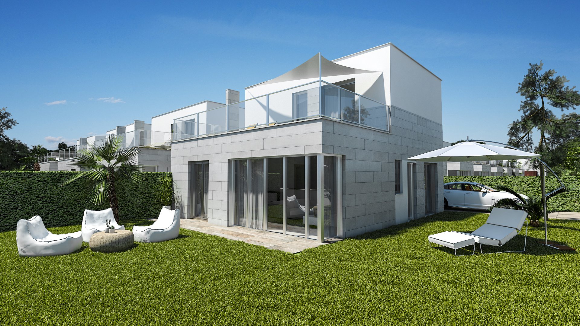 Obra nueva - Chalets -
Los Alcazares - Los Alcázares