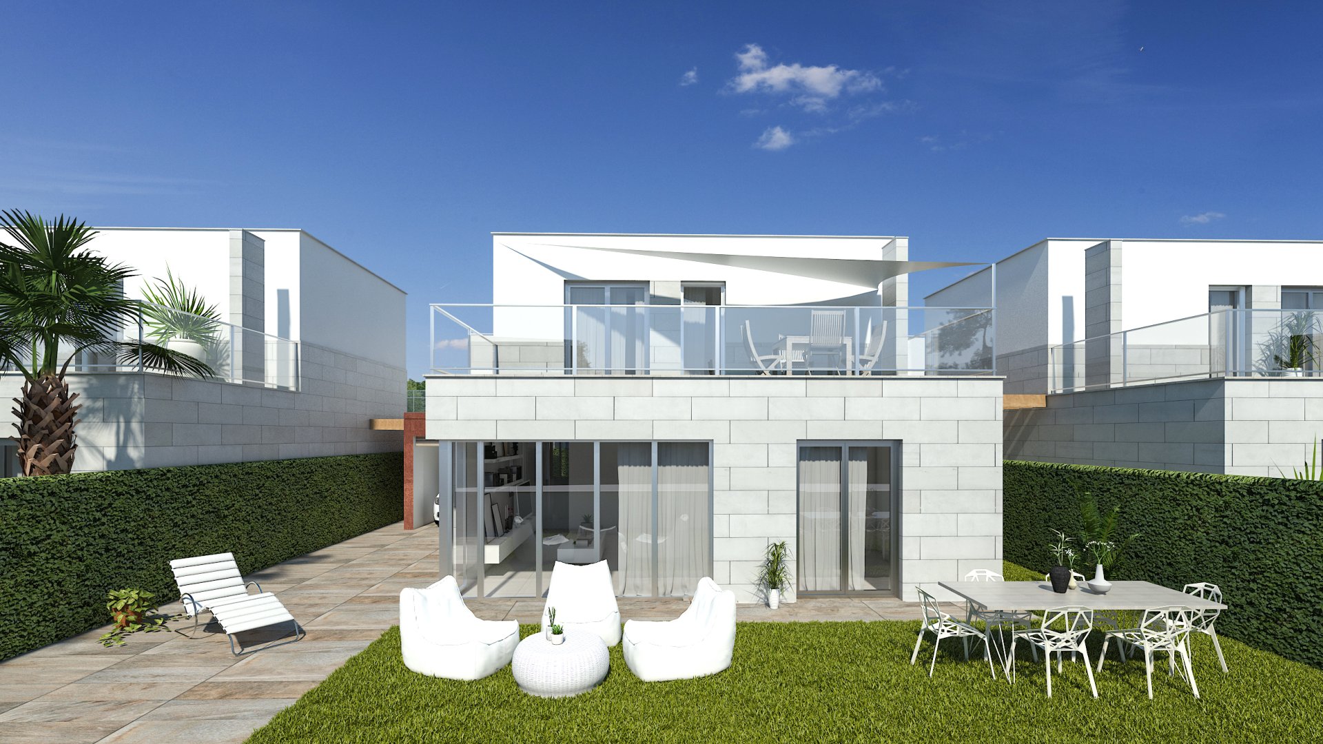 Obra nueva - Chalets -
Los Alcazares - Los Alcázares