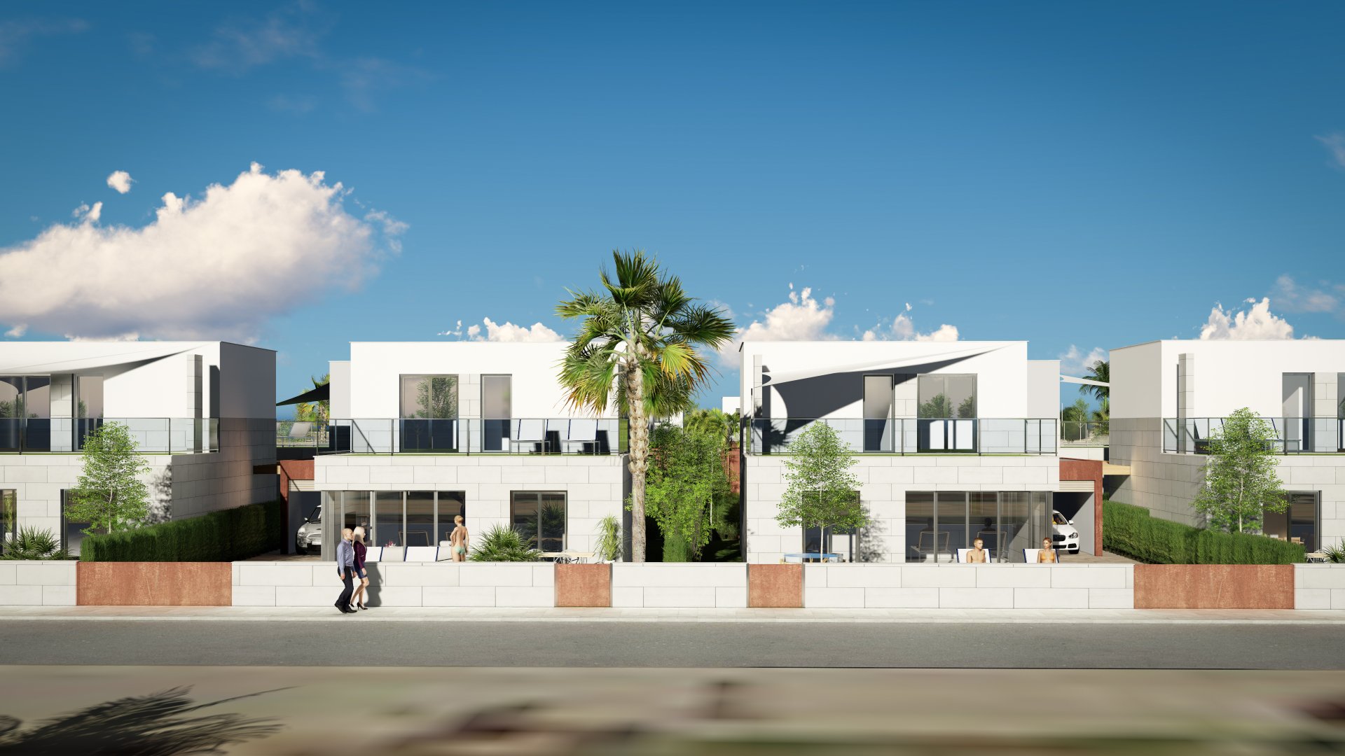 Obra nueva - Chalets -
Los Alcazares - Los Alcázares