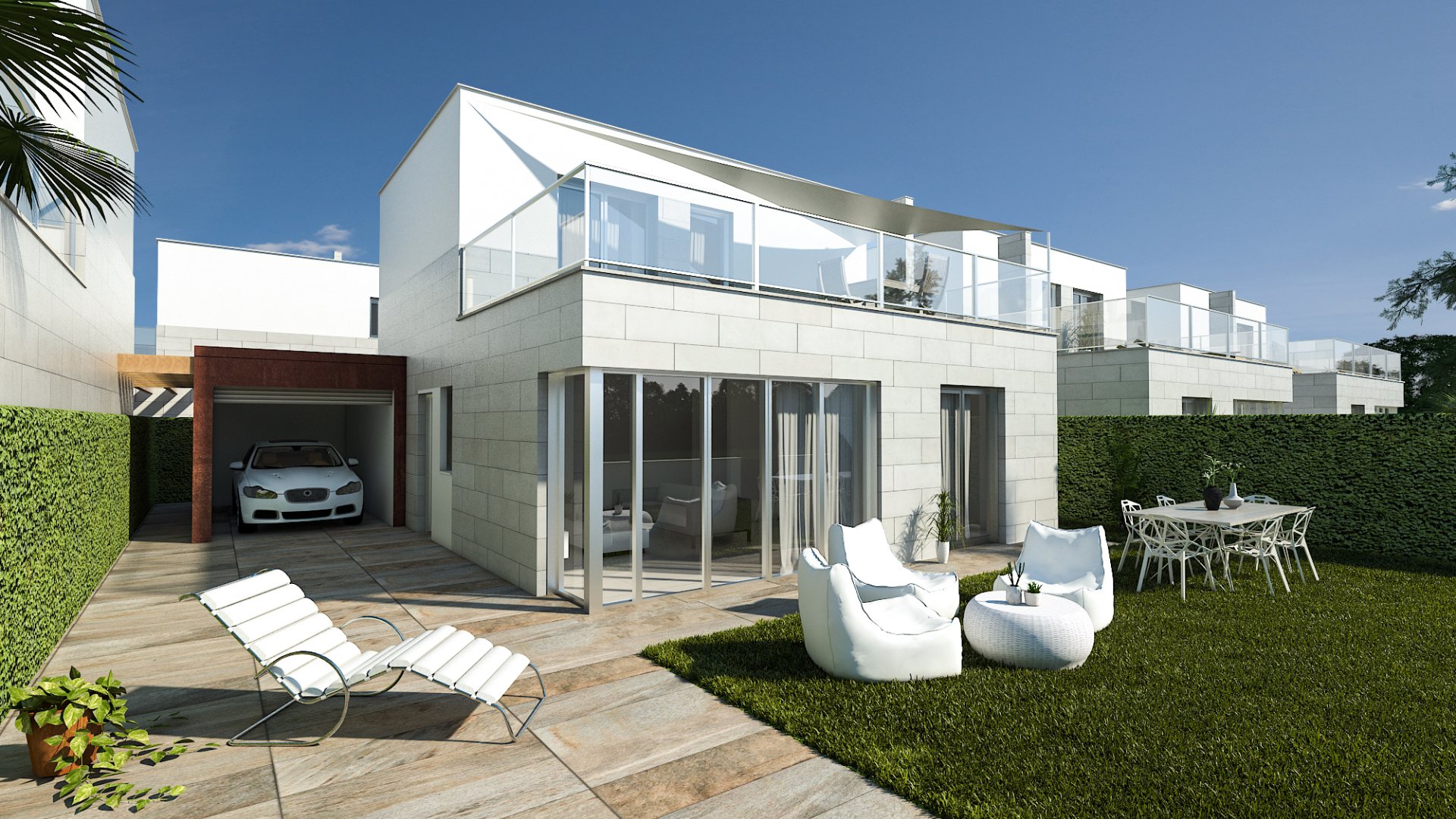 Obra nueva - Chalets -
Los Alcazares - Los Alcázares