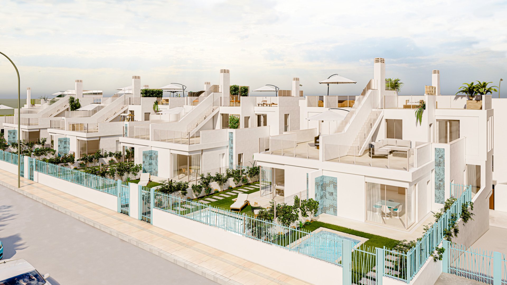 Obra nueva - Chalets -
Los Alcazares - Los Alcázares
