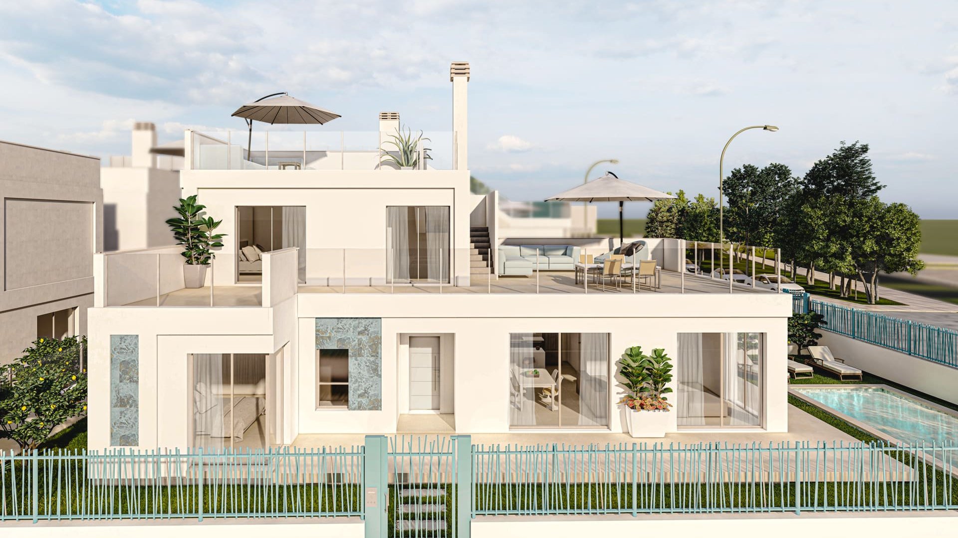 Obra nueva - Chalets -
Los Alcazares - Los Alcázares