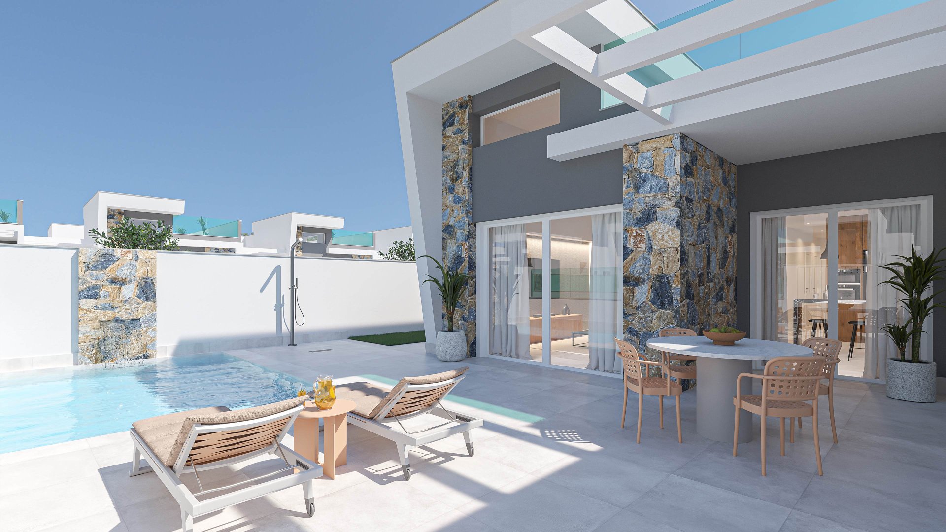 Obra nueva - Chalets -
Los Alcazares - Los Alcázares