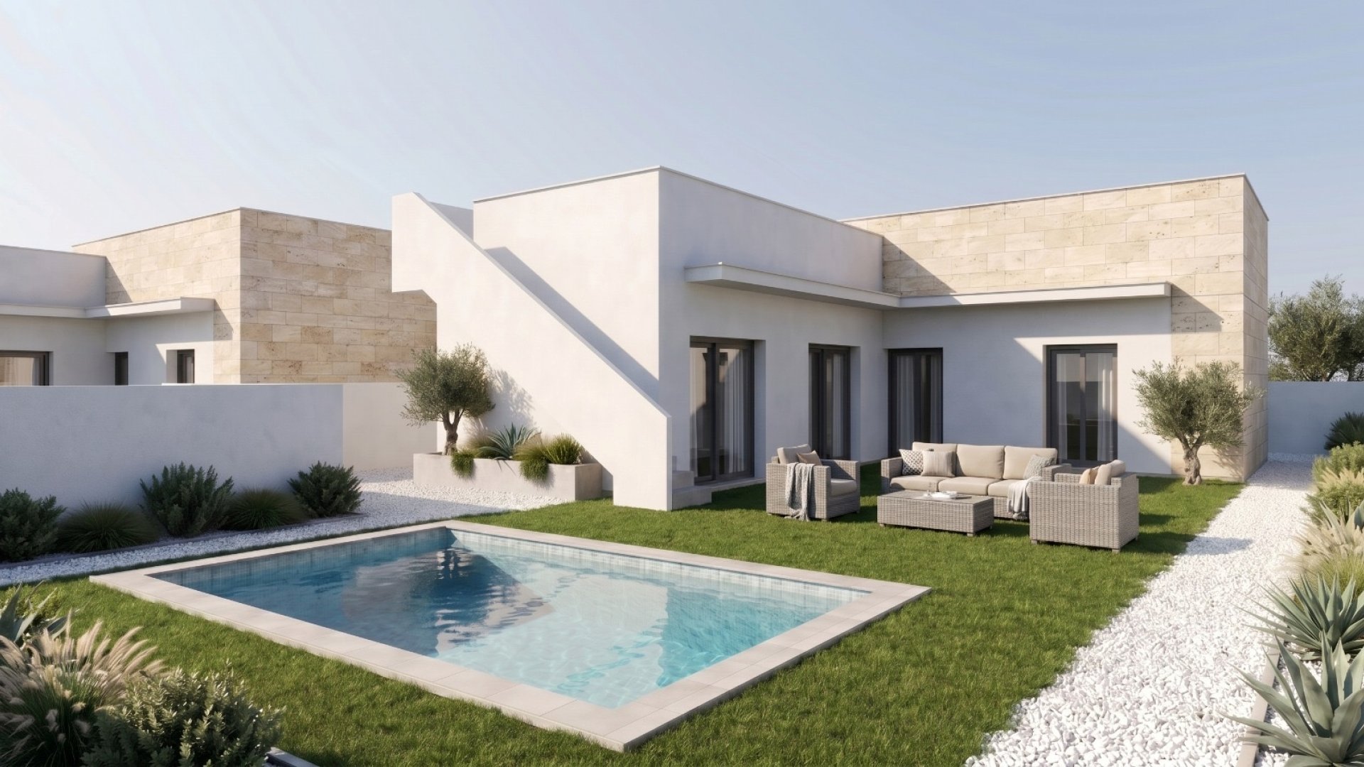 Obra nueva - Chalets -
Mazarrón