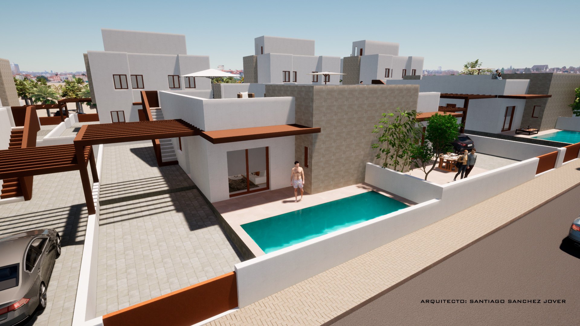 Obra nueva - Chalets -
Mazarrón