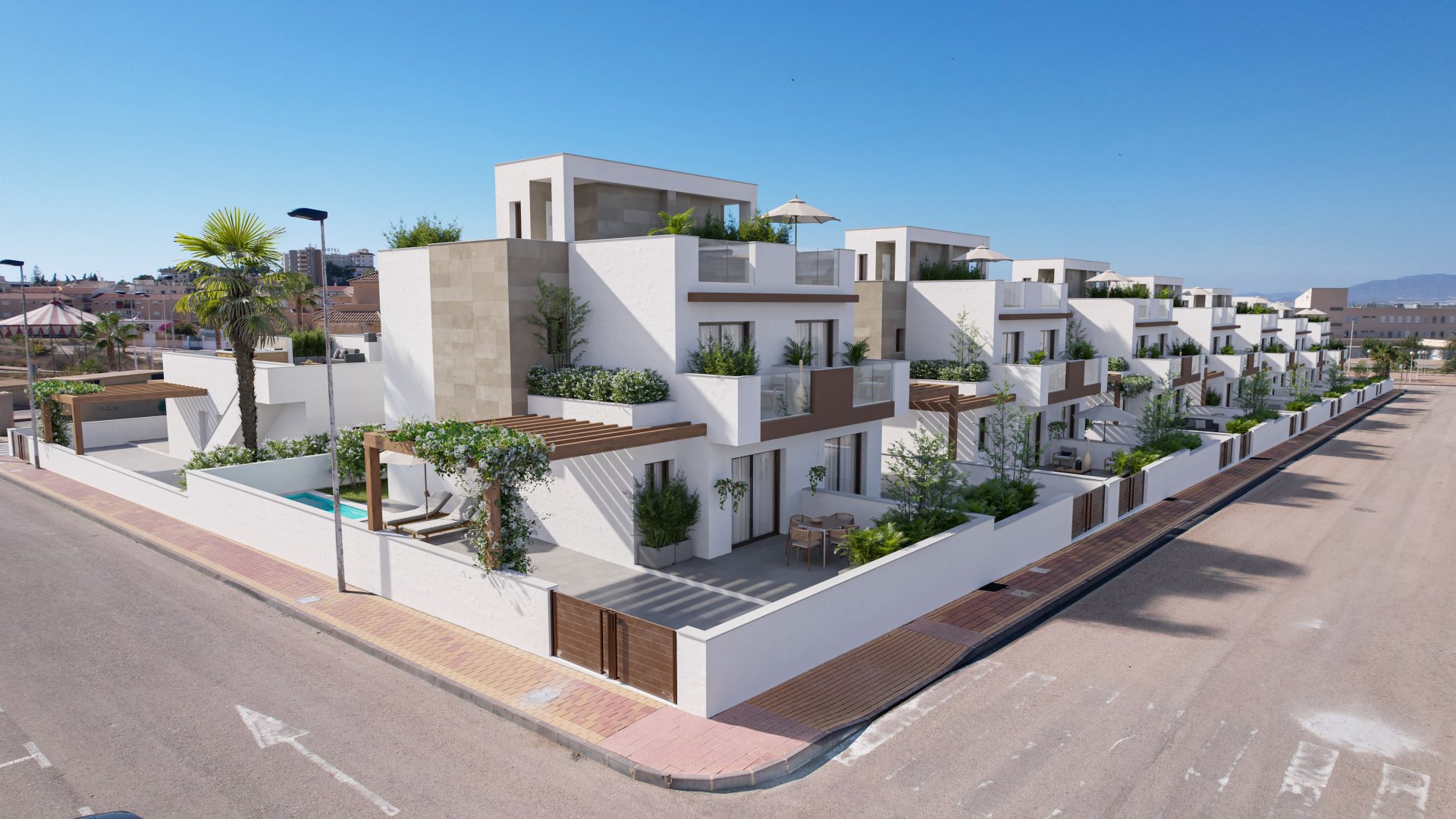 Obra nueva - Chalets -
Mazarrón