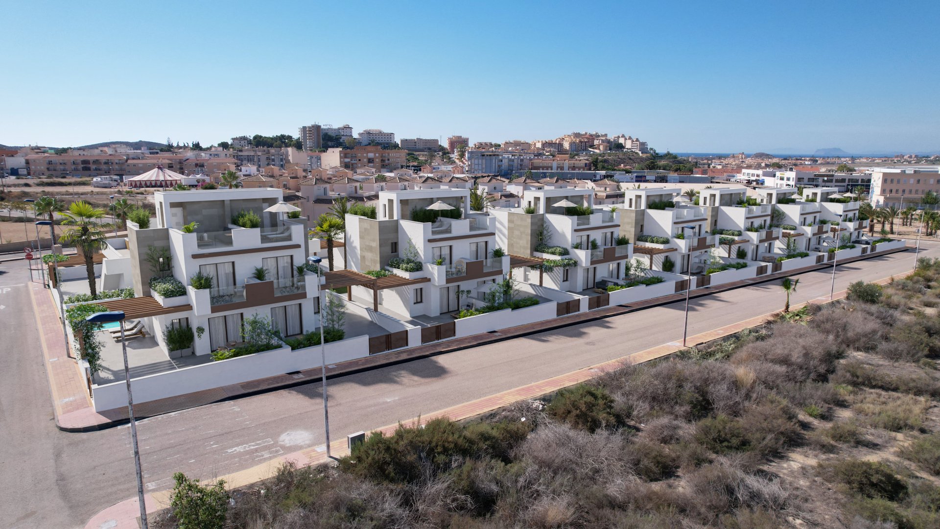 Obra nueva - Chalets -
Mazarrón