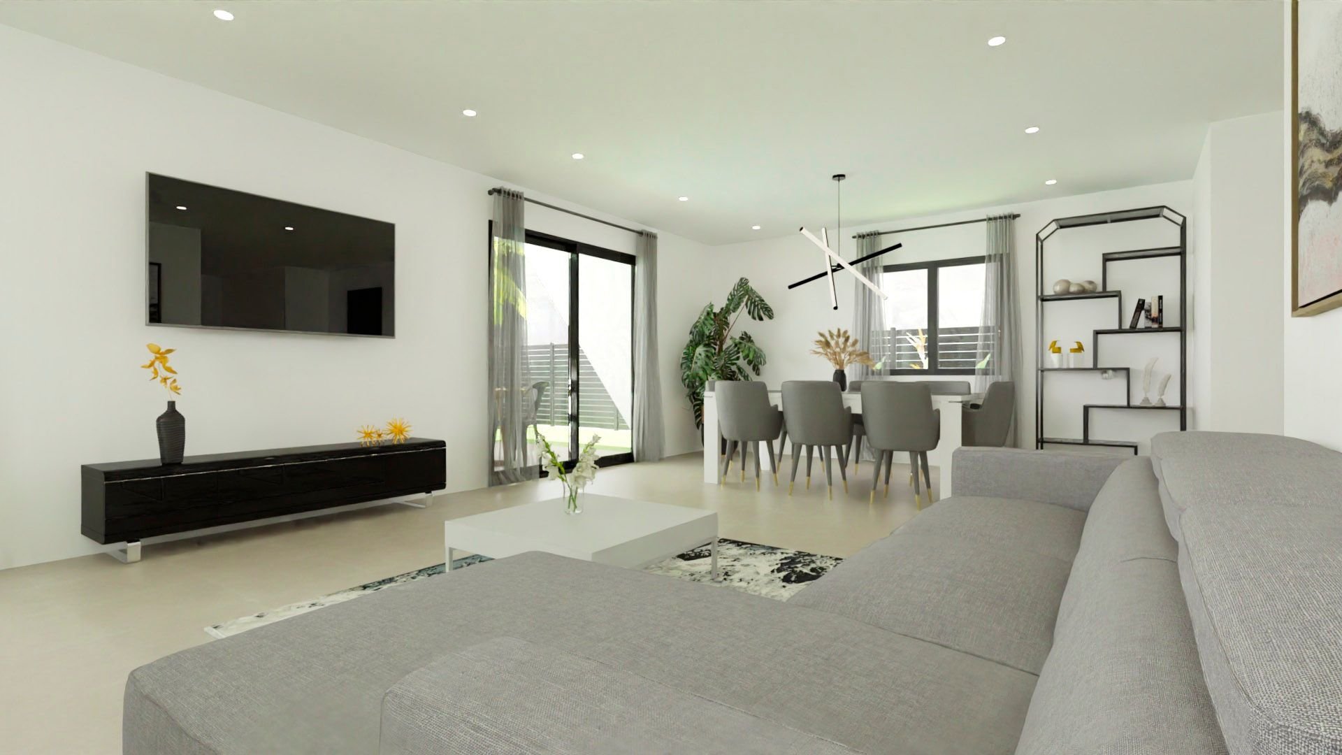 Obra nueva - Chalets -
Monforte del Cid