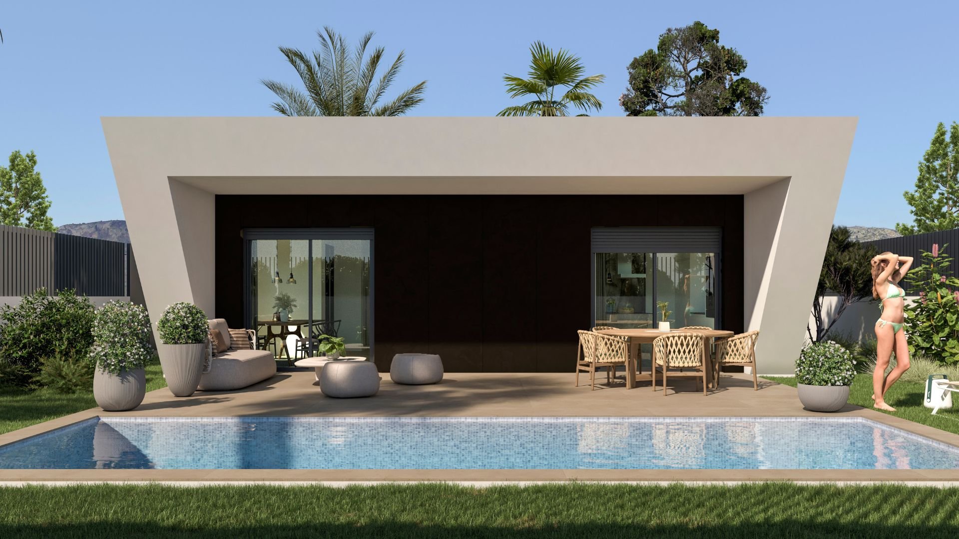 Obra nueva - Chalets -
Monforte del Cid