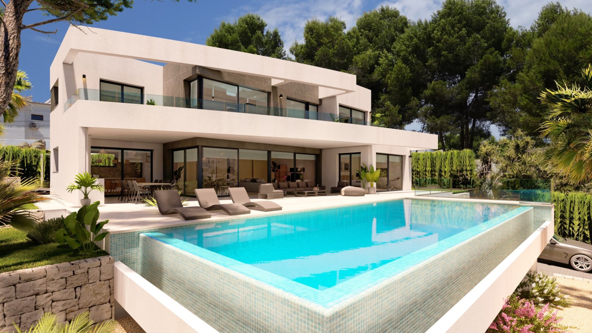 Obra nueva - Chalets -
Moraira