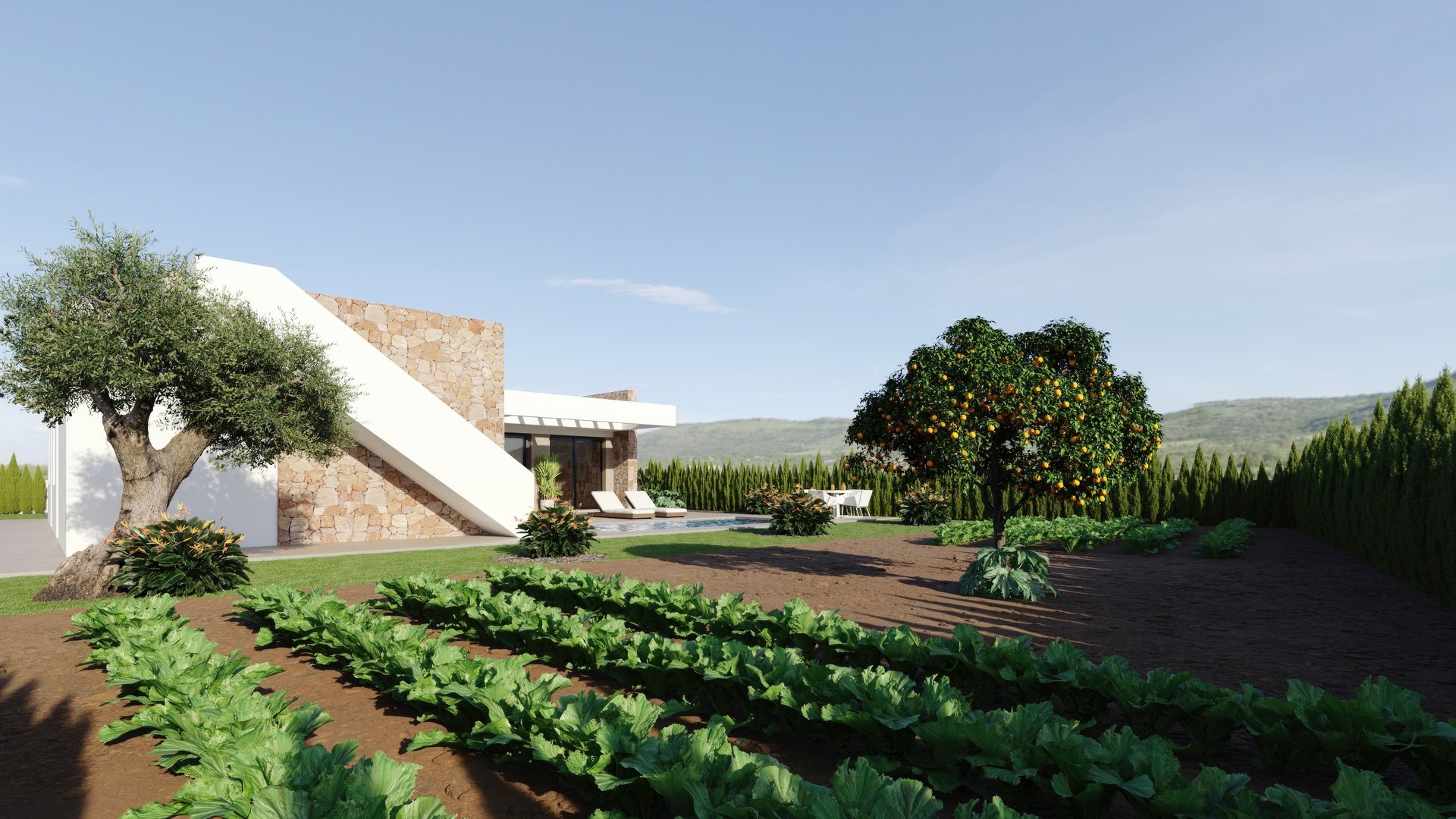 Obra nueva - Chalets -
Murcia