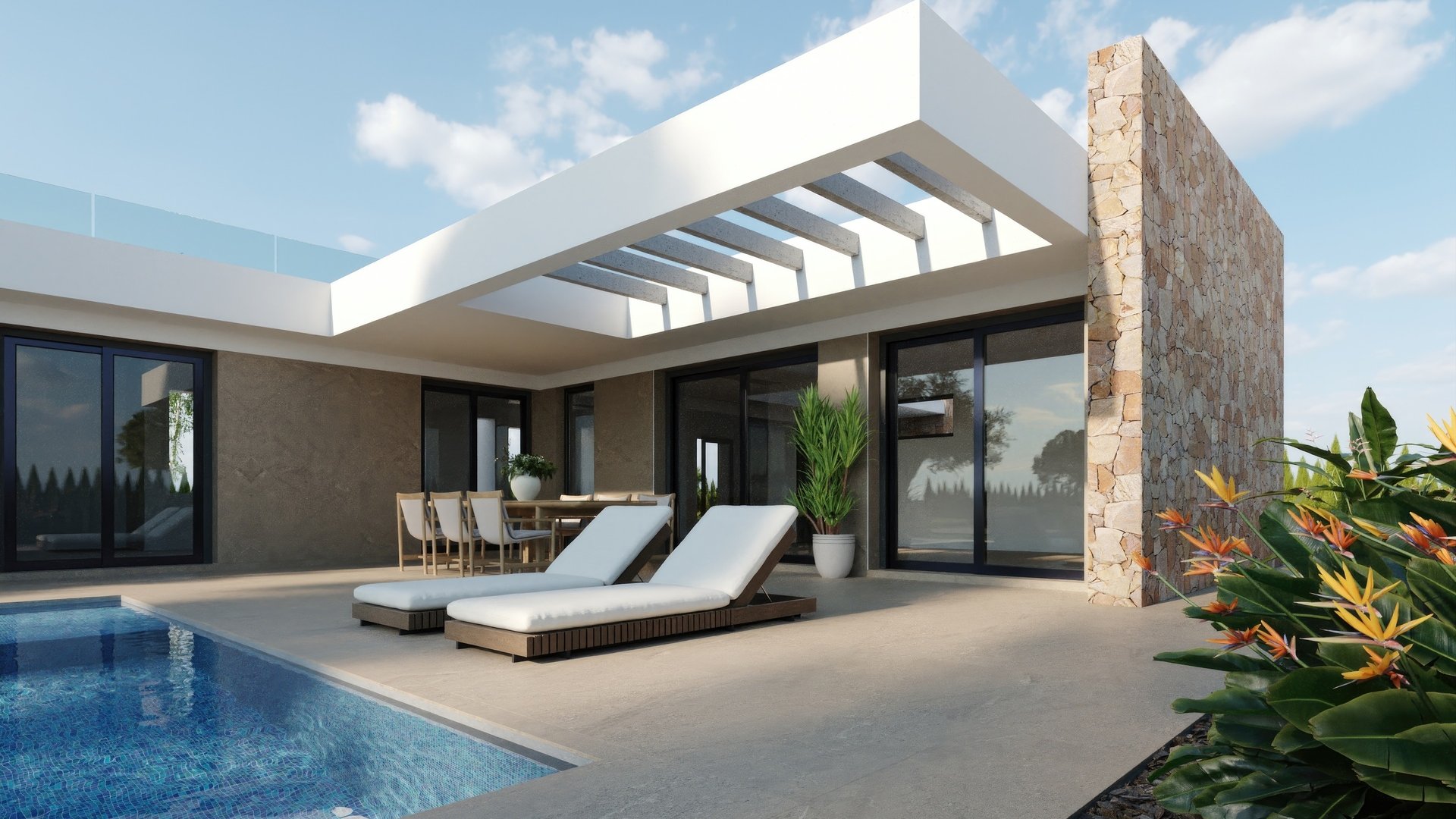 Obra nueva - Chalets -
Murcia