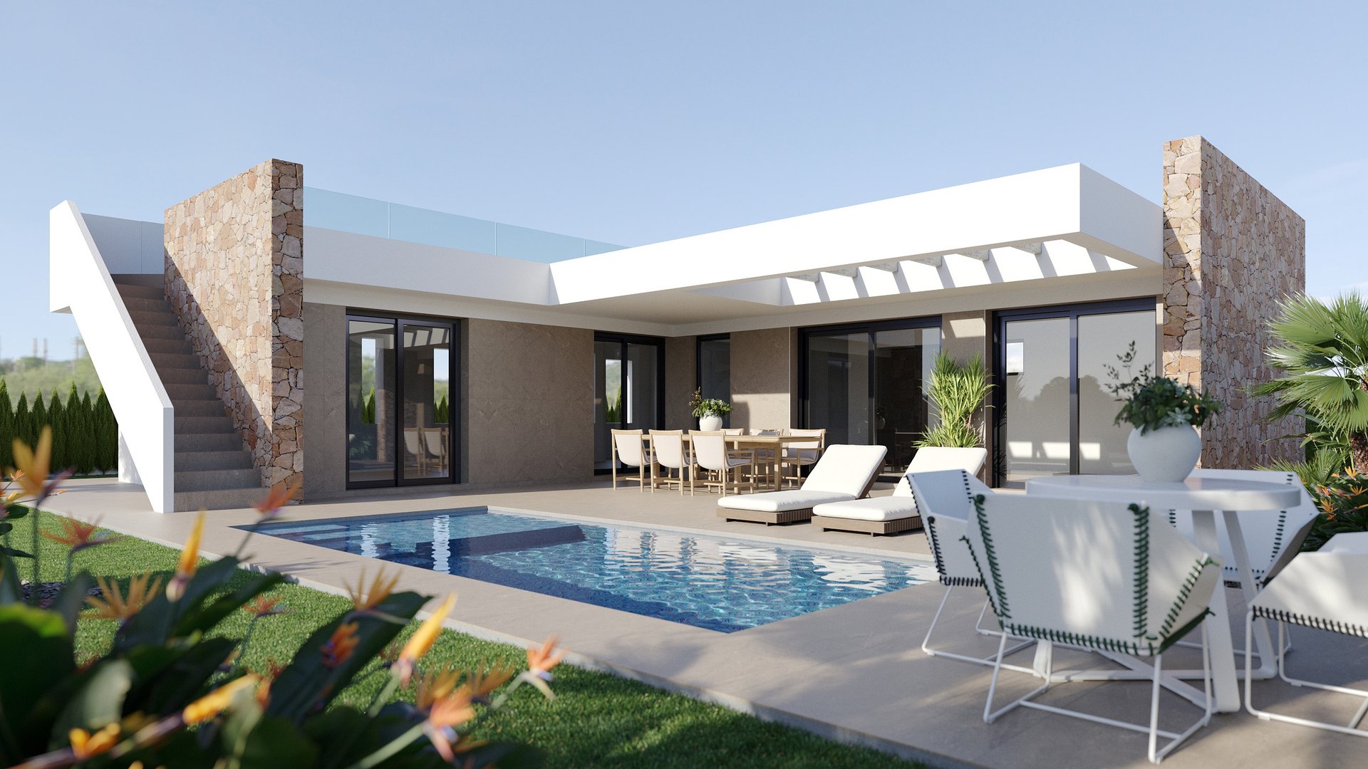 Obra nueva - Chalets -
Murcia