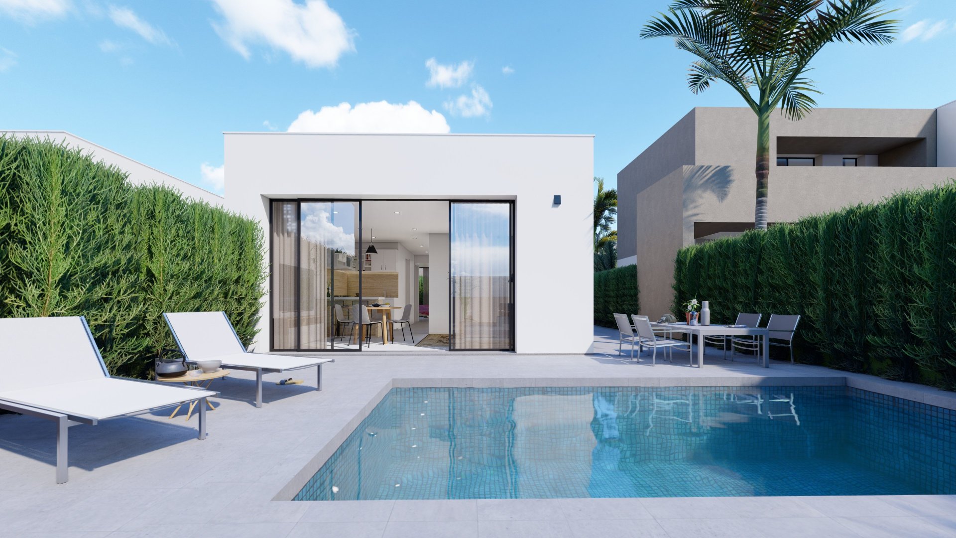 Obra nueva - Chalets -
Murcia