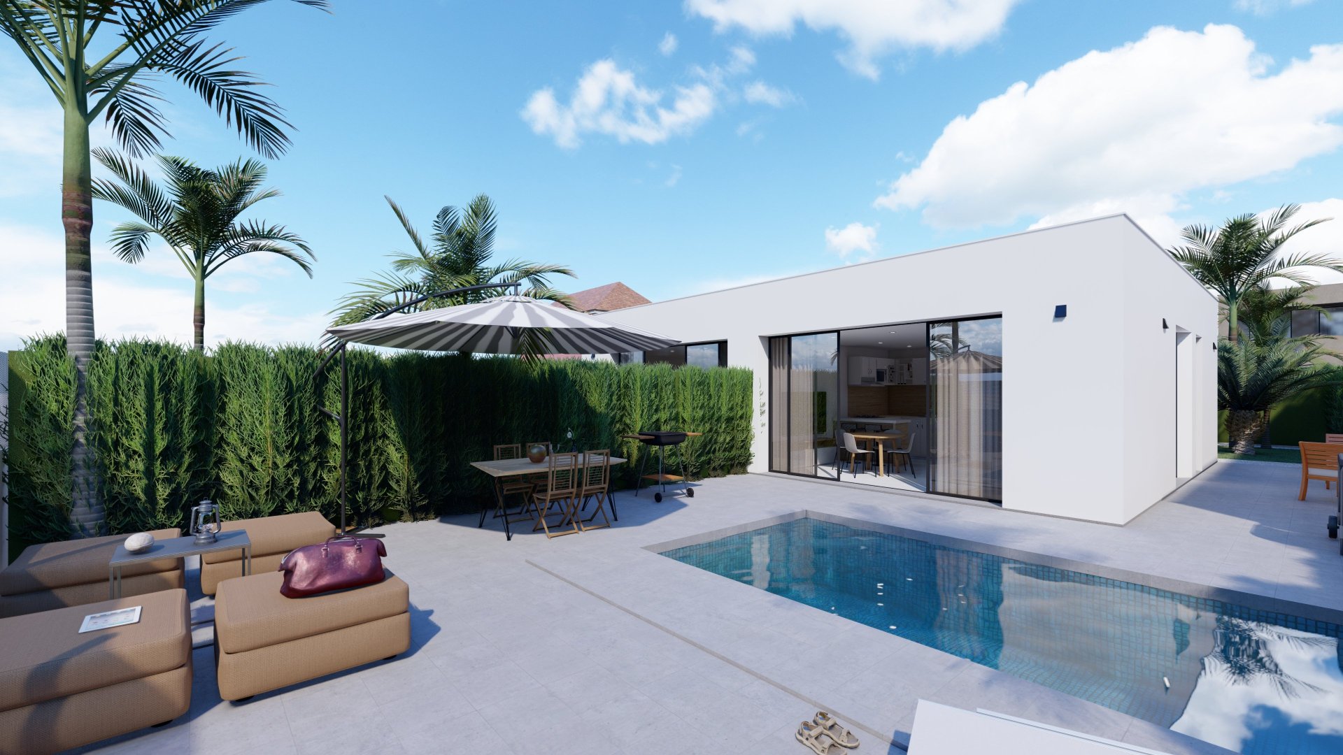 Obra nueva - Chalets -
Murcia