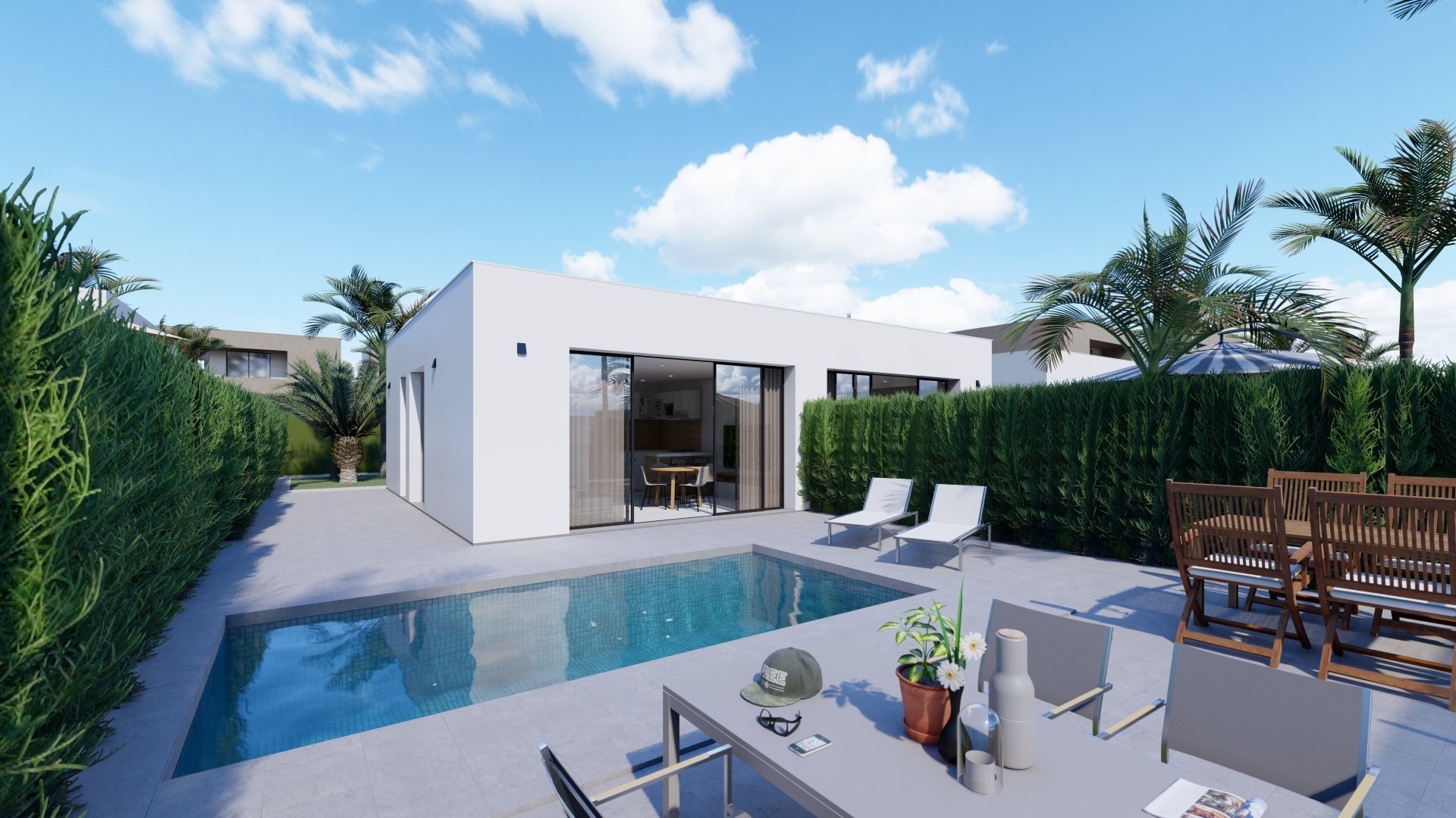 Obra nueva - Chalets -
Murcia