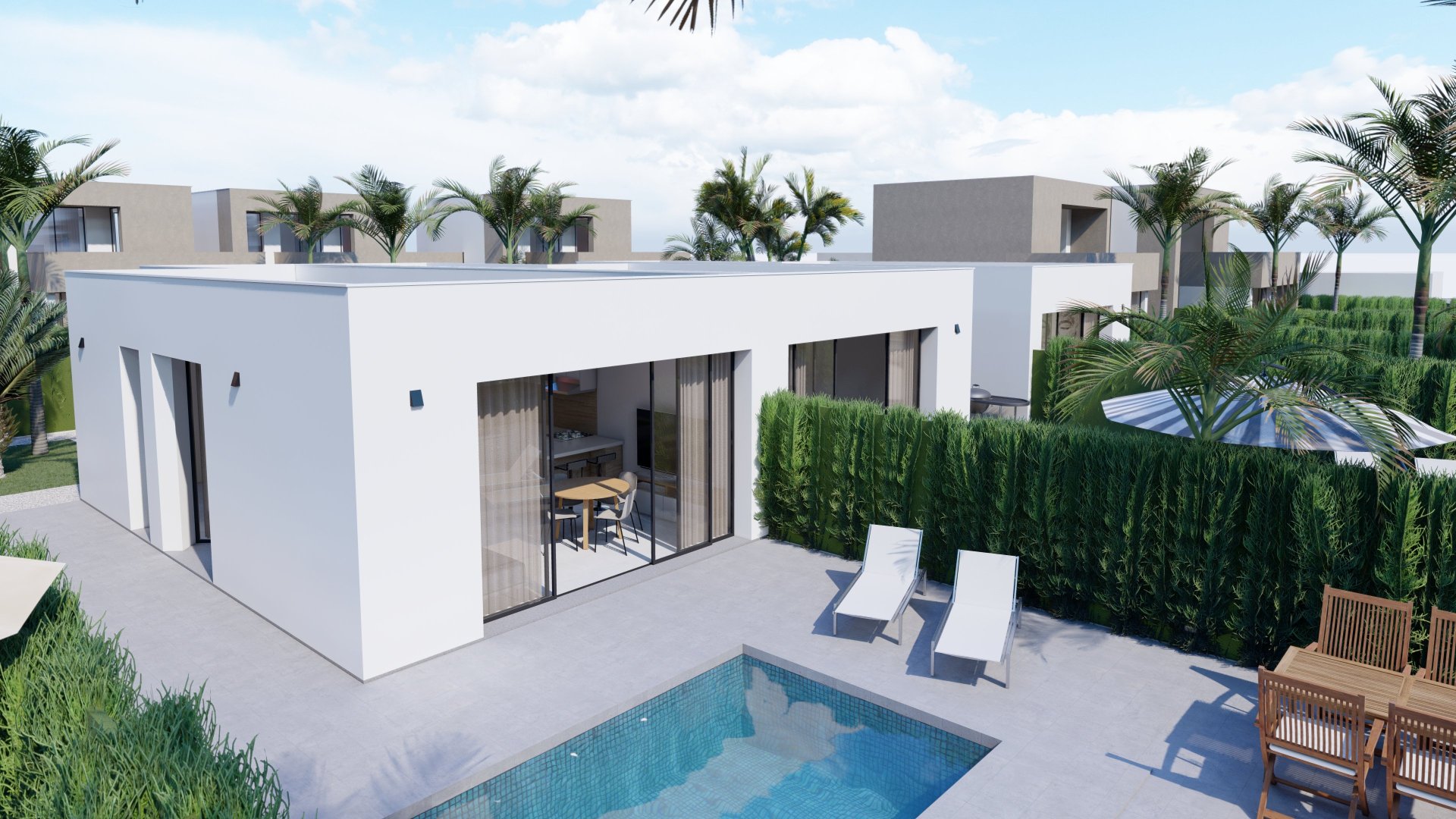 Obra nueva - Chalets -
Murcia