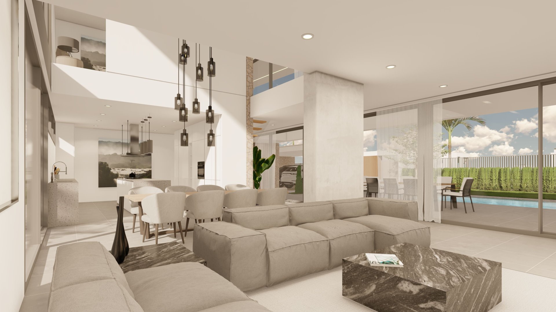 Obra nueva - Chalets -
Orihuela Costa