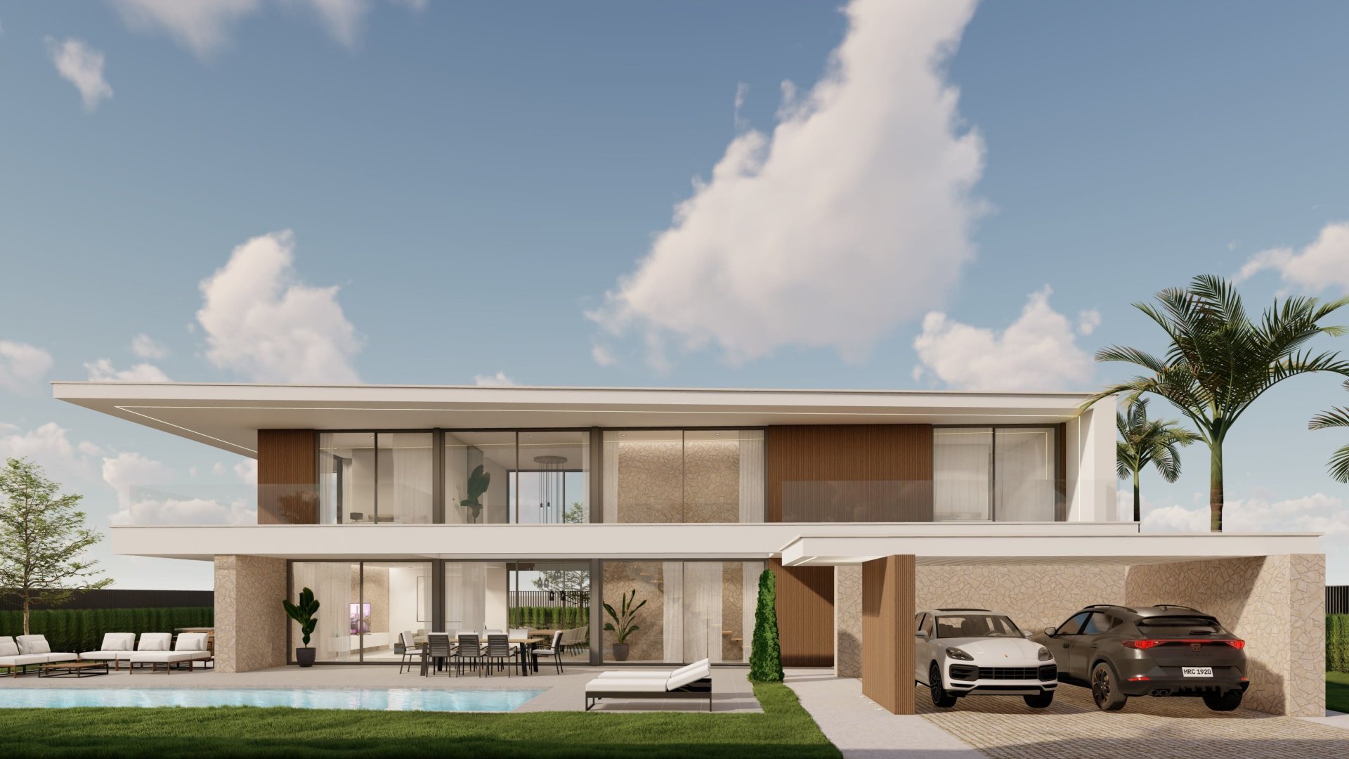 Obra nueva - Chalets -
Orihuela Costa