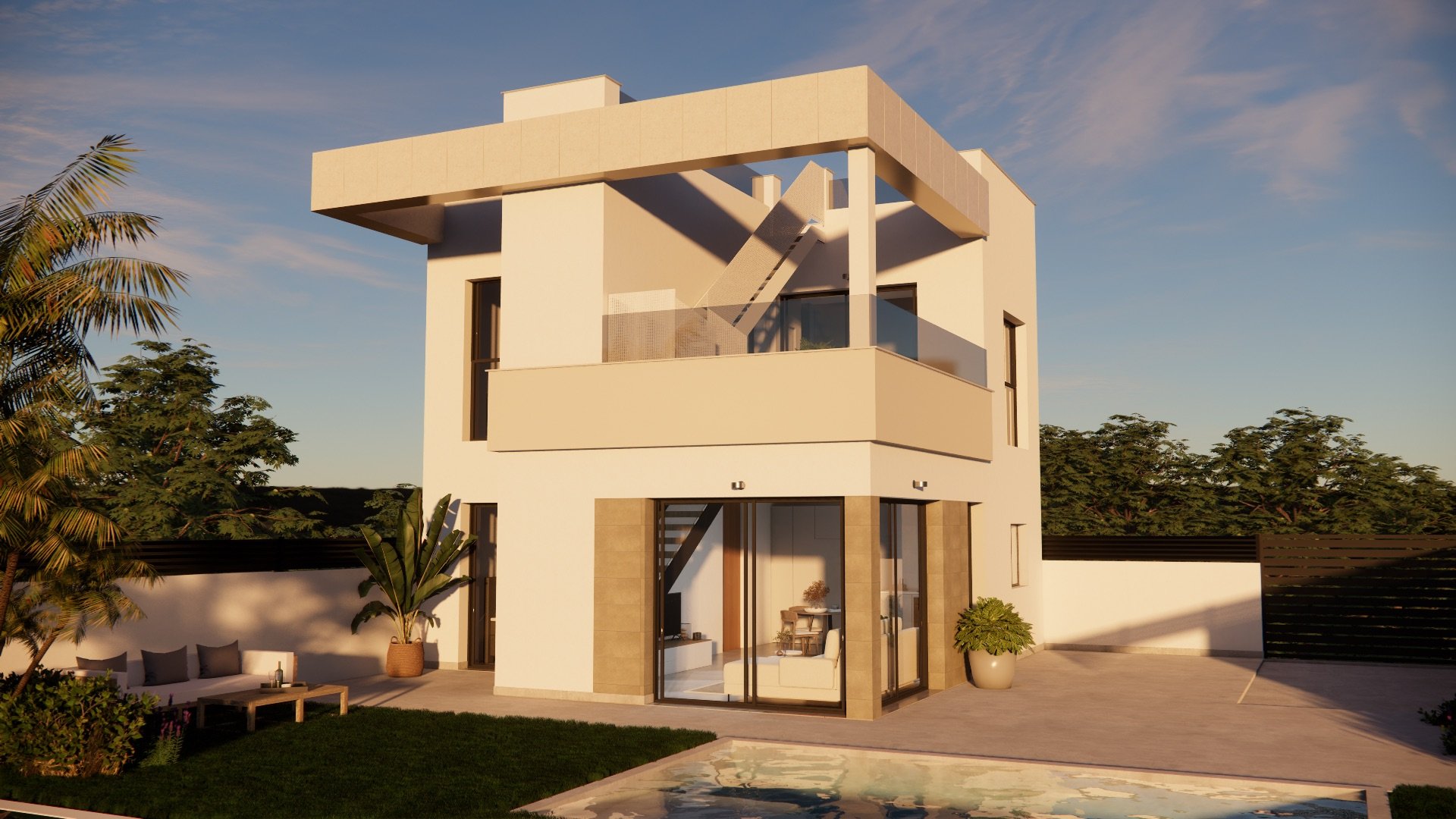 Obra nueva - Chalets -
Orihuela Costa