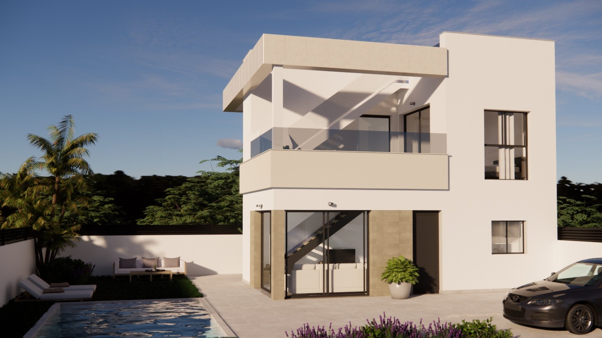 Obra nueva - Chalets -
Orihuela Costa