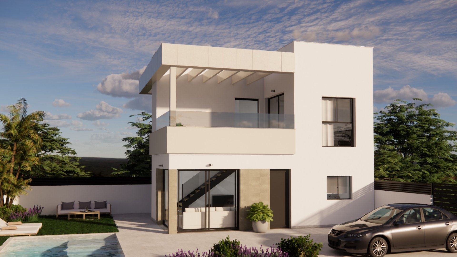 Obra nueva - Chalets -
Orihuela Costa