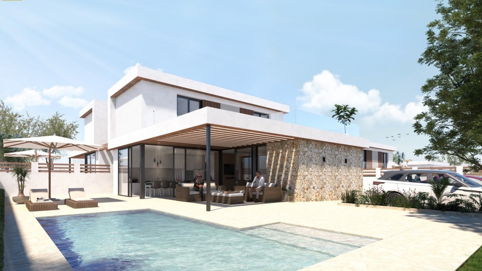 Obra nueva - Chalets -
Orihuela Costa