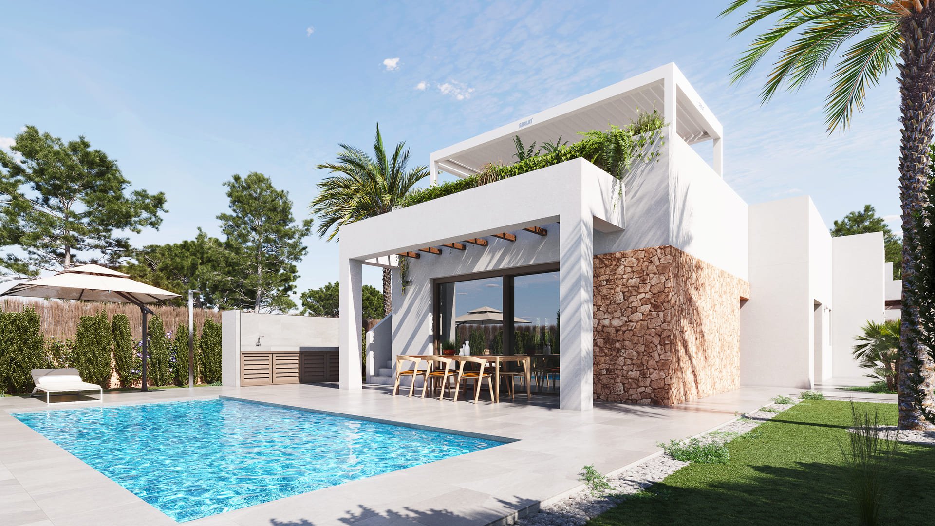 Obra nueva - Chalets -
Orihuela Costa