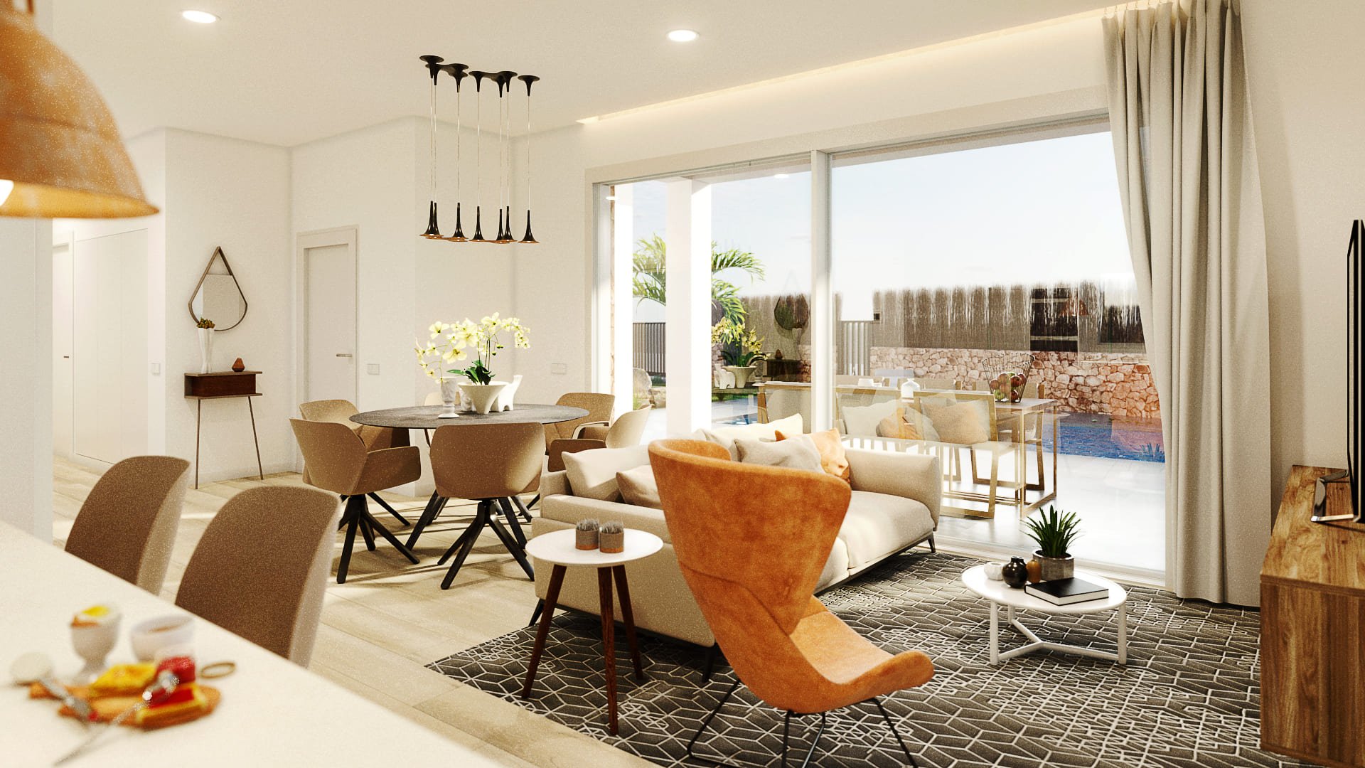 Obra nueva - Chalets -
Orihuela Costa