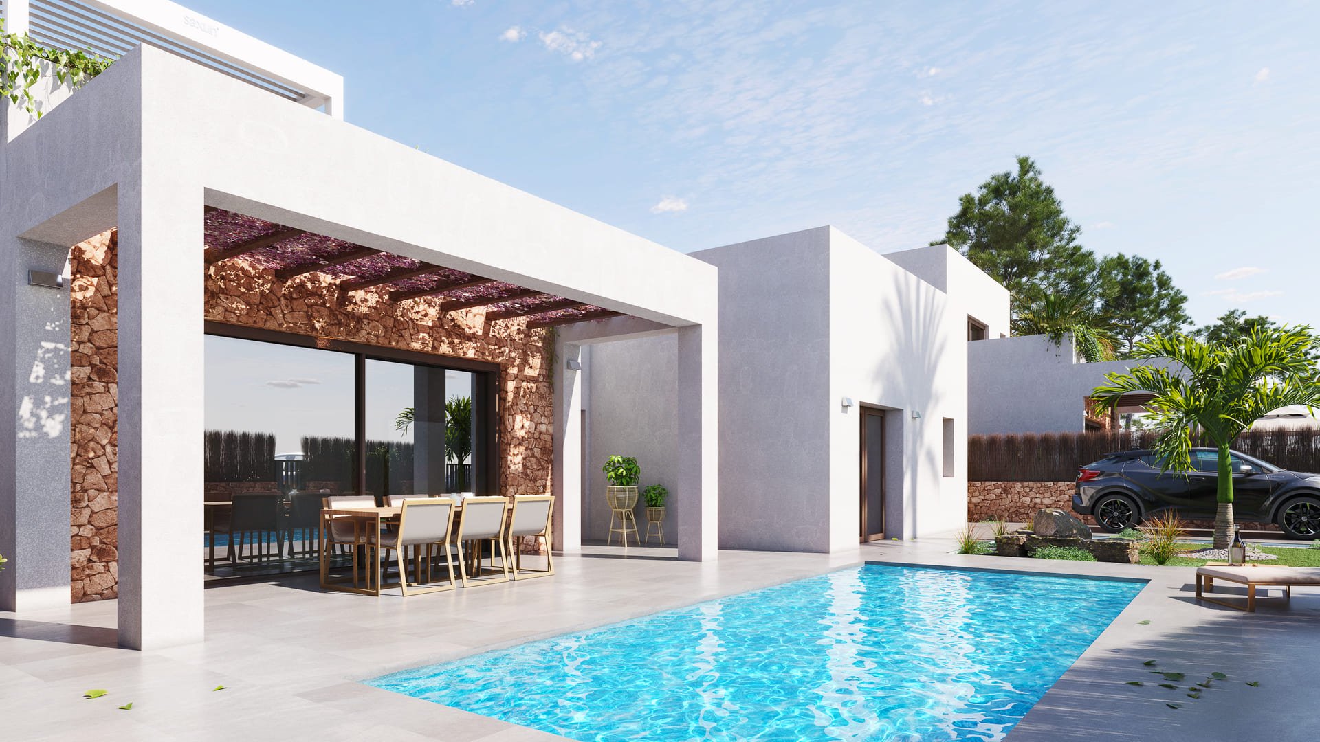 Obra nueva - Chalets -
Orihuela Costa