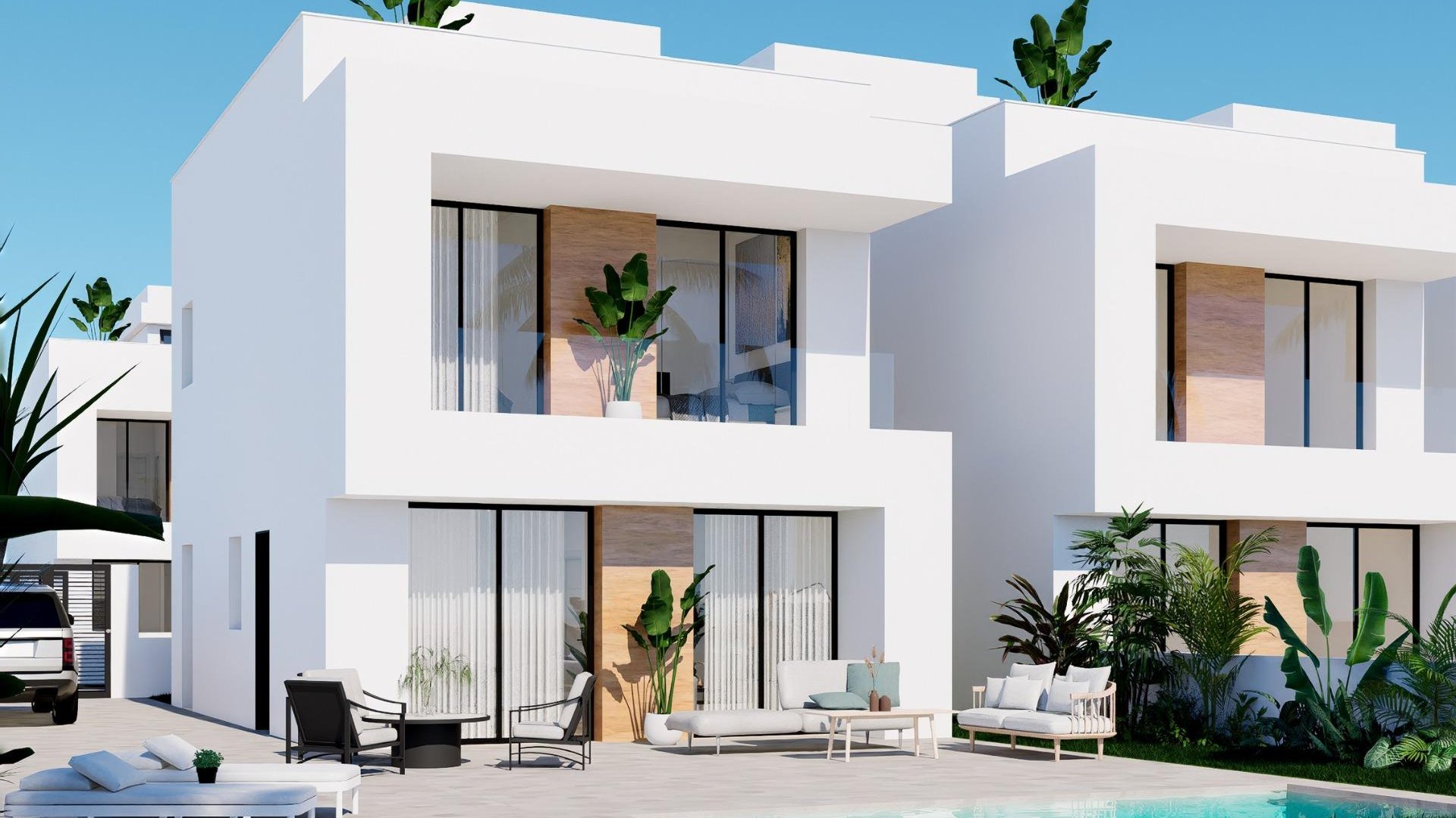 Obra nueva - Chalets -
Orihuela Costa