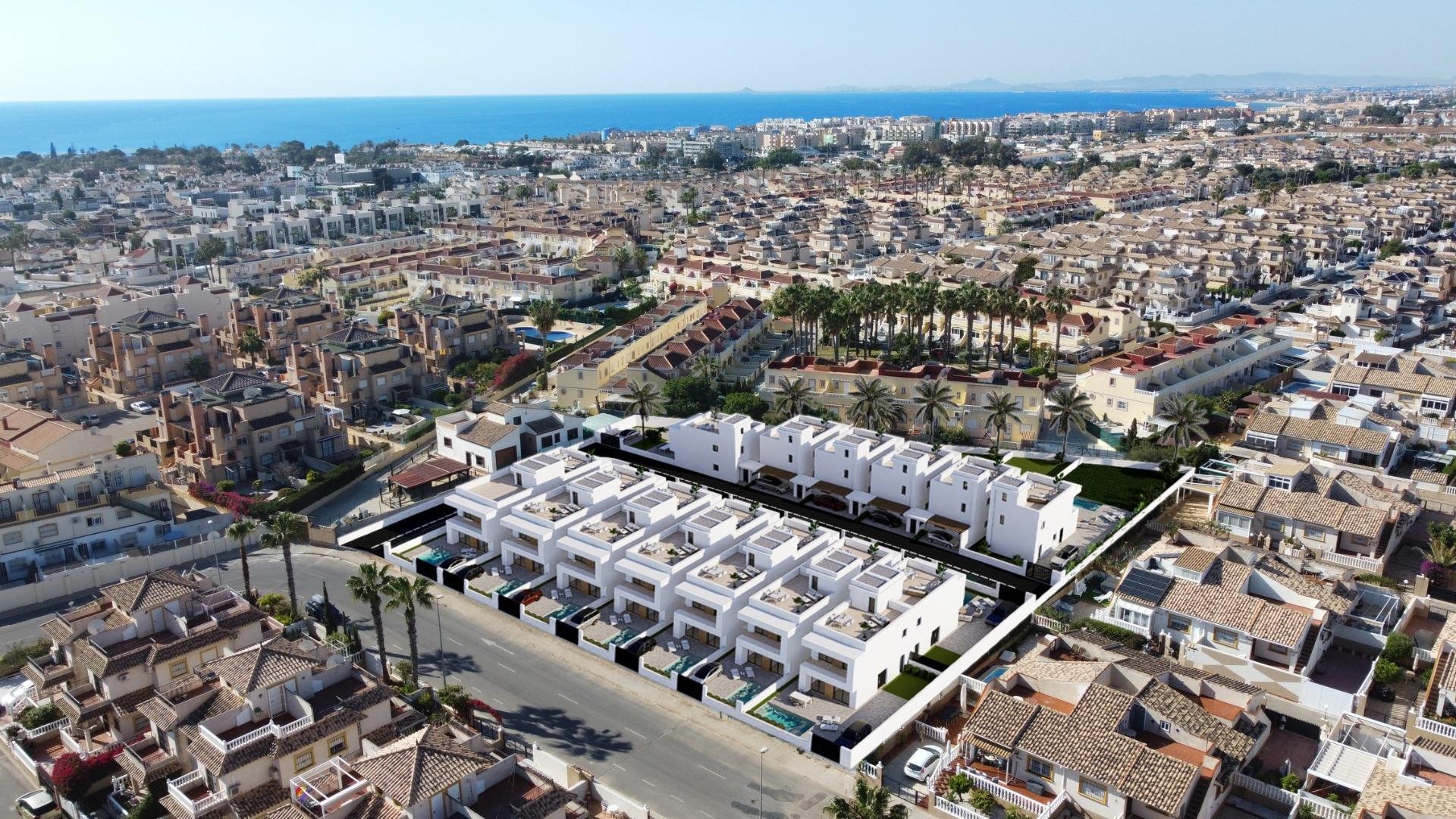Obra nueva - Chalets -
Orihuela Costa