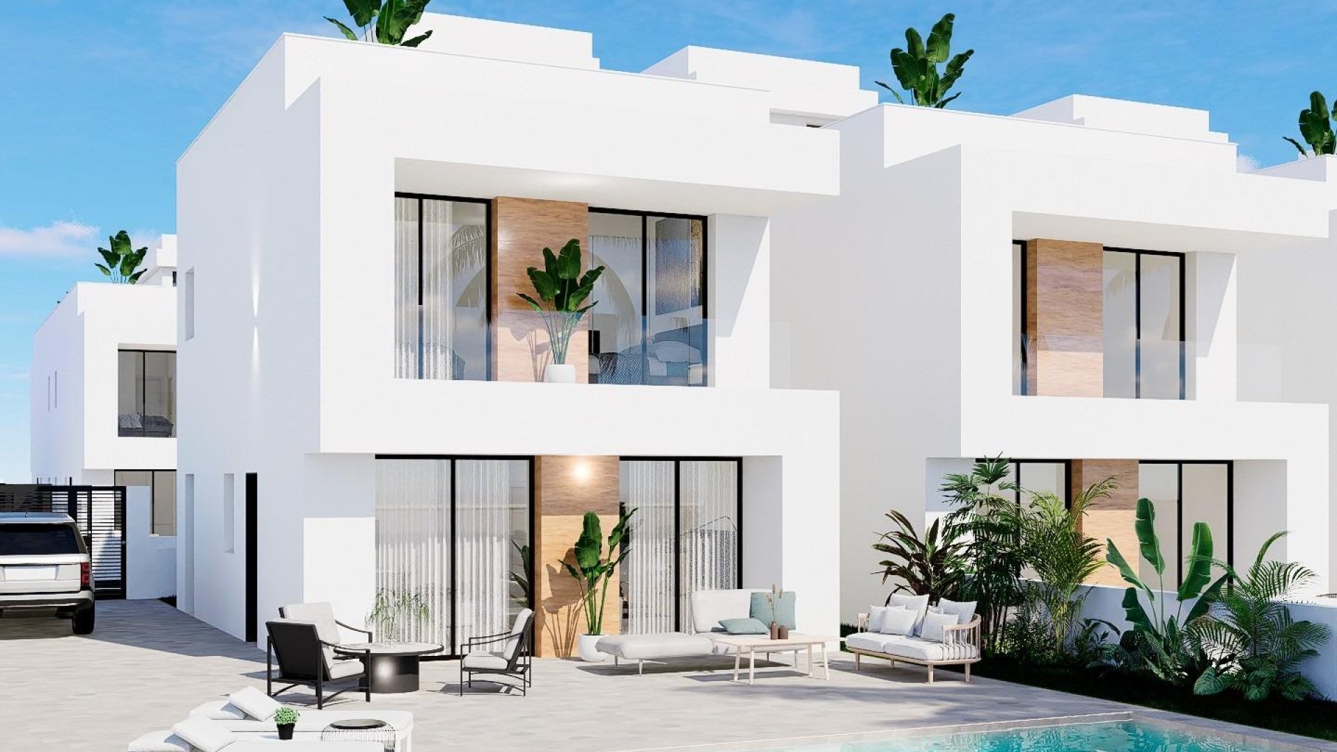 Obra nueva - Chalets -
Orihuela Costa