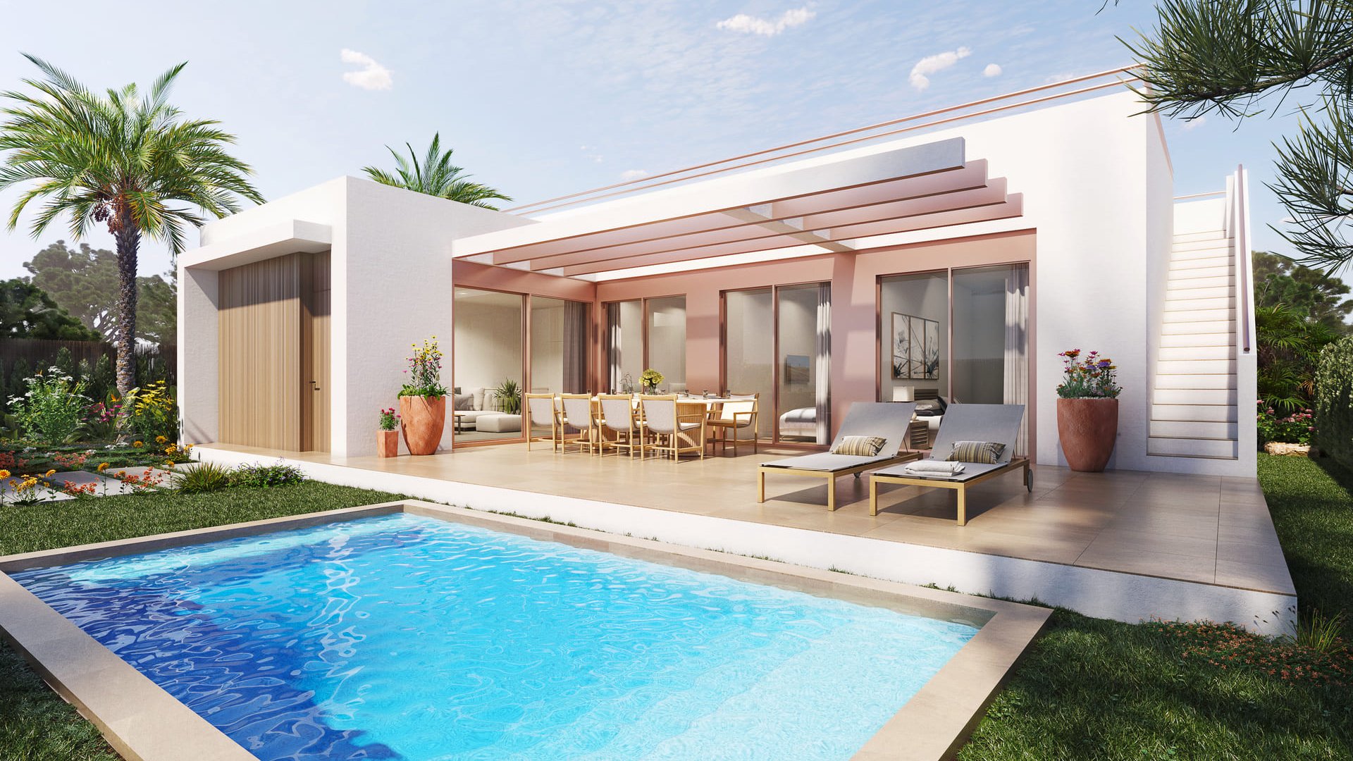 Obra nueva - Chalets -
Orihuela Costa